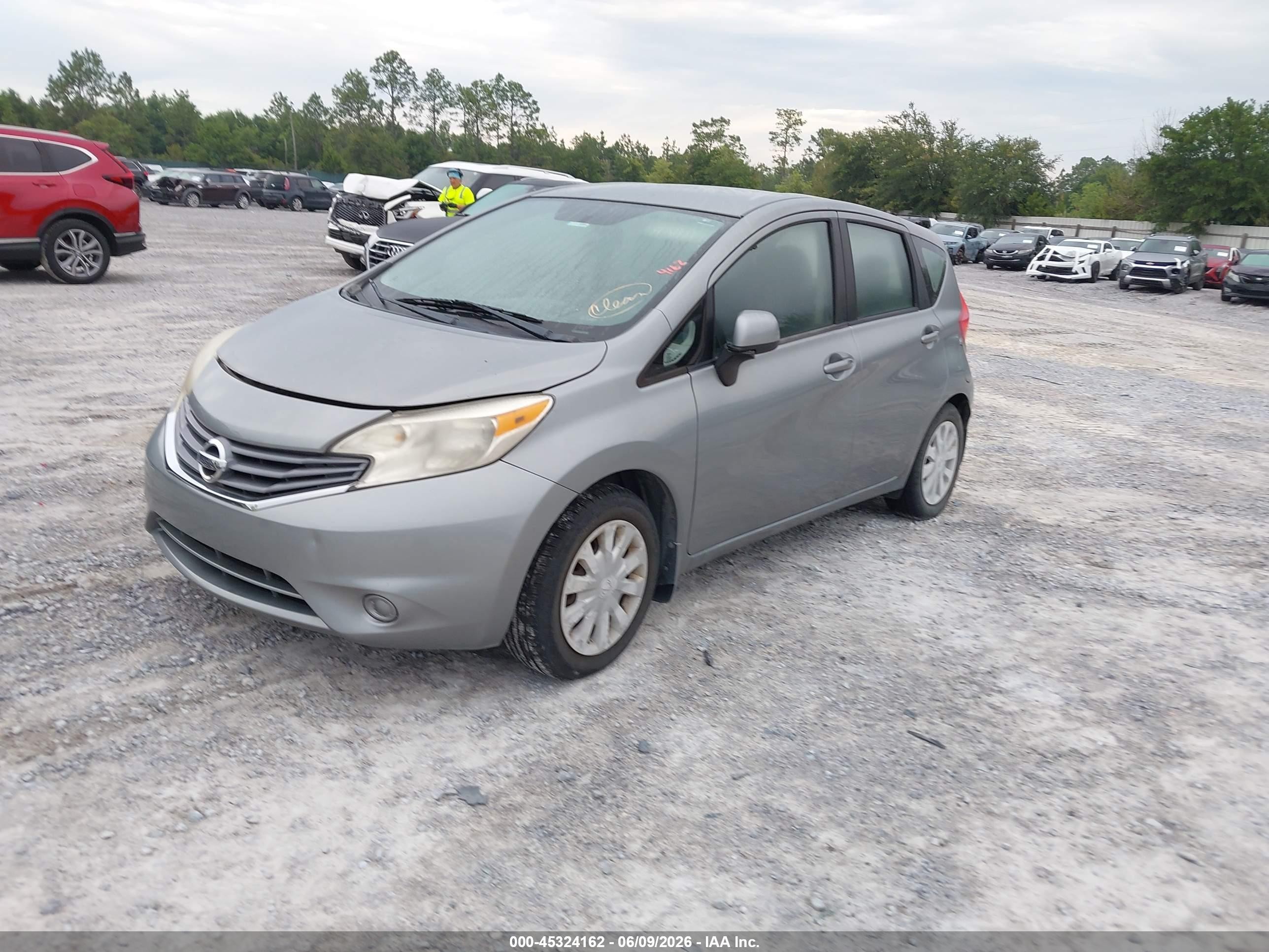 2014 Nissan Versa Note Sv Silver vin: 3N1CE2CP8EL398395