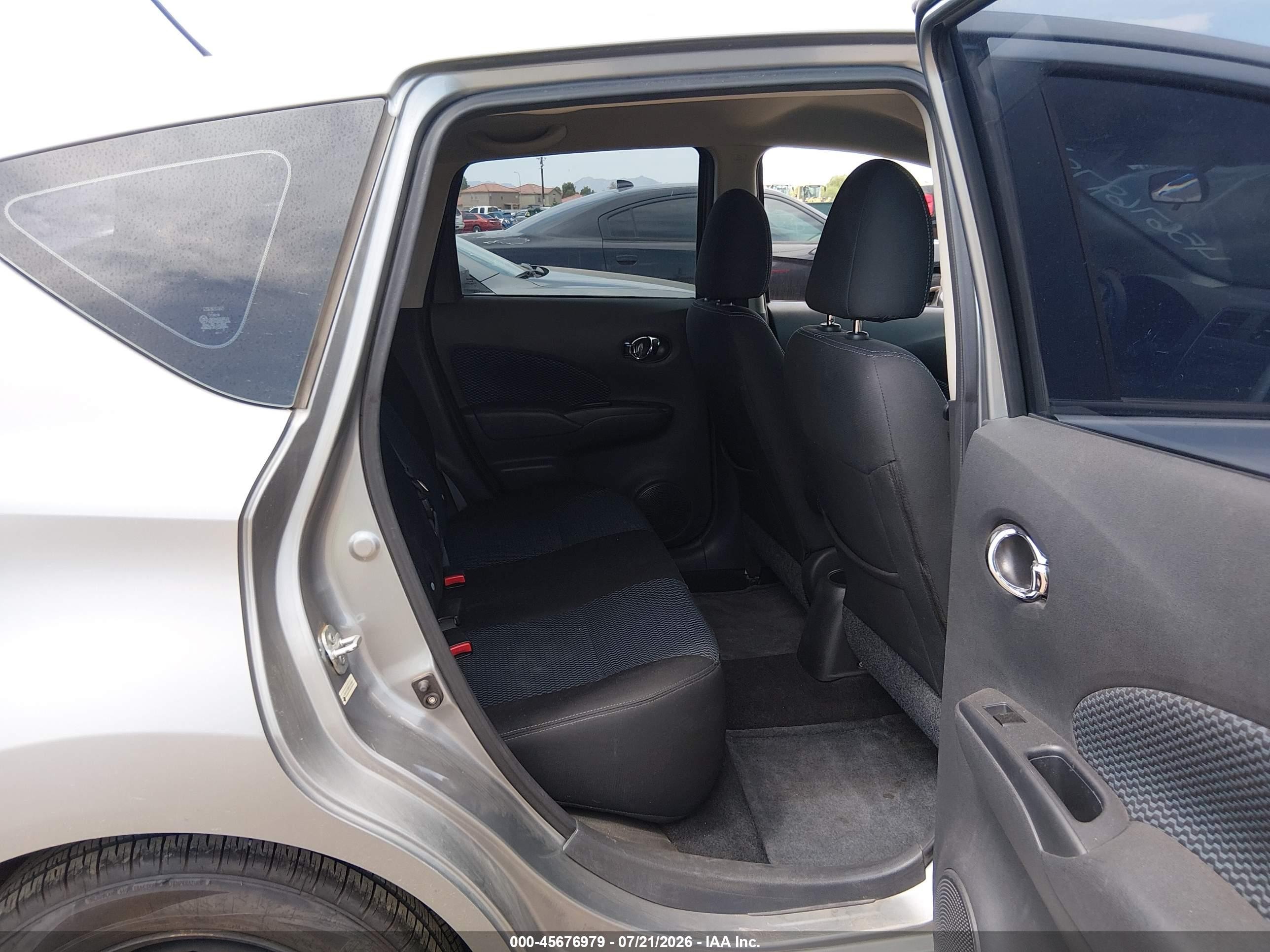 2014 Nissan Versa Note S (sr)/s Plus/sv Gray vin: 3N1CE2CP8EL400856