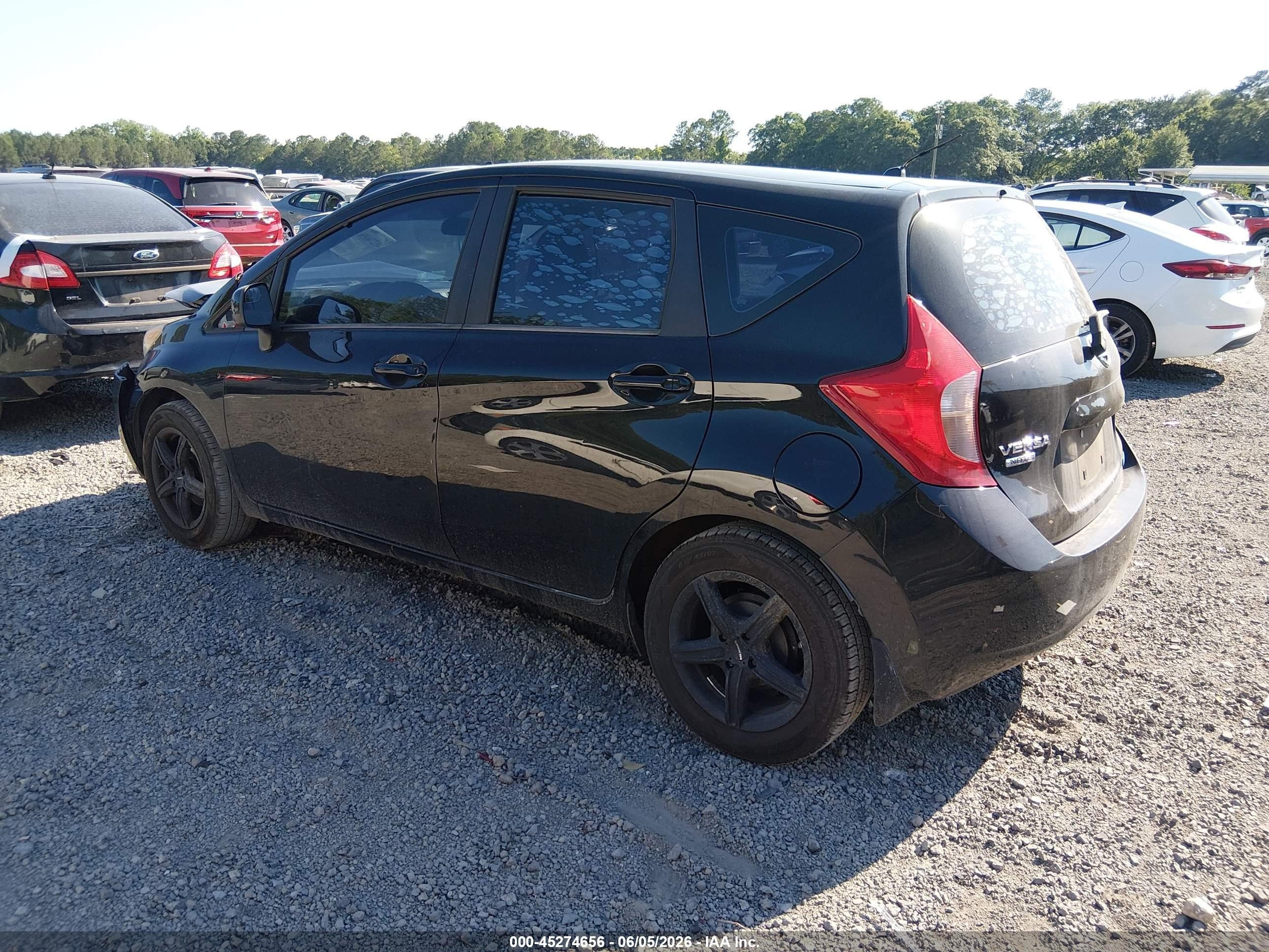 2014 Nissan Versa Note S Plus Черный vin: 3N1CE2CP8EL408908