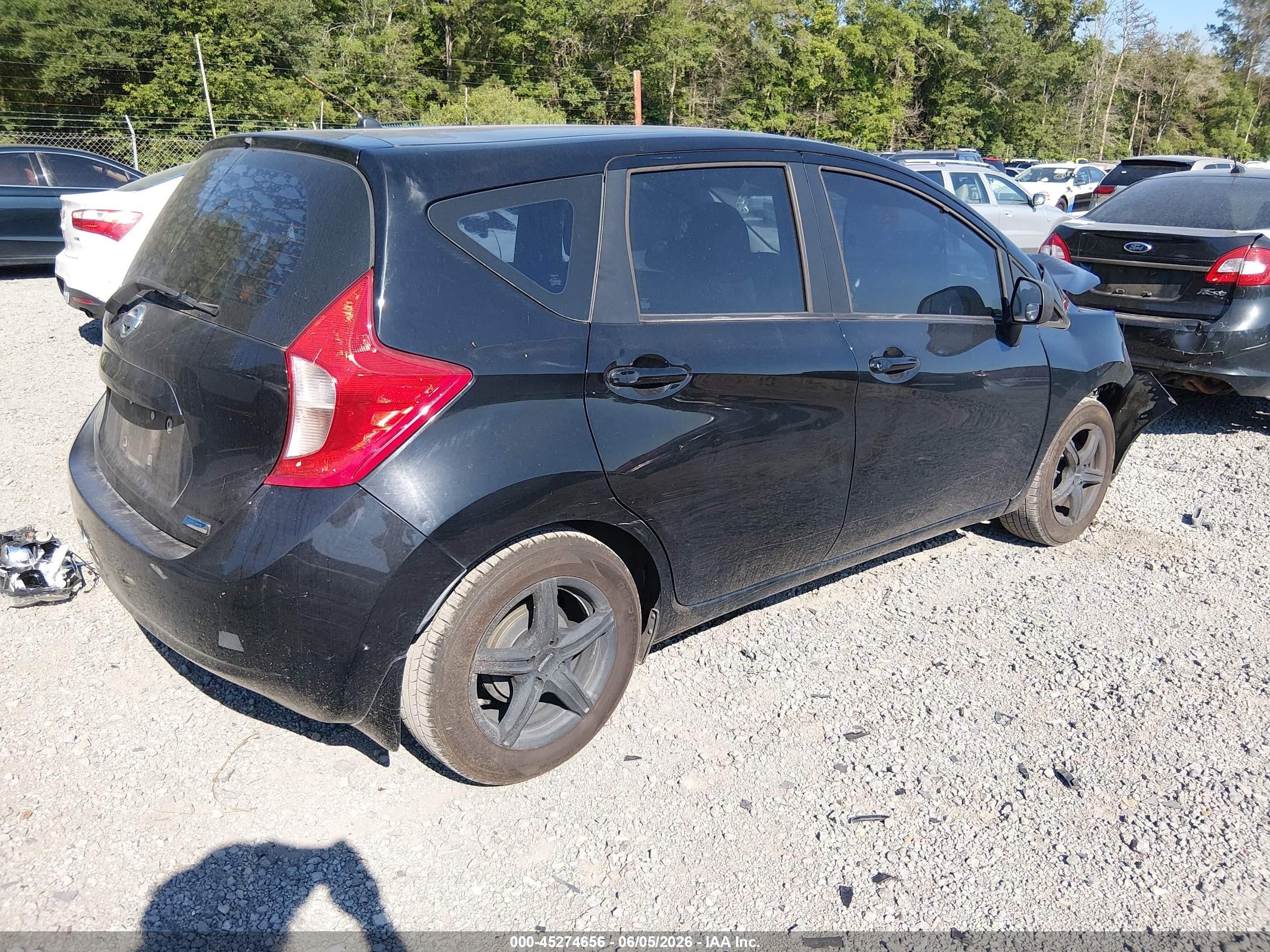 2014 Nissan Versa Note S Plus Черный vin: 3N1CE2CP8EL408908