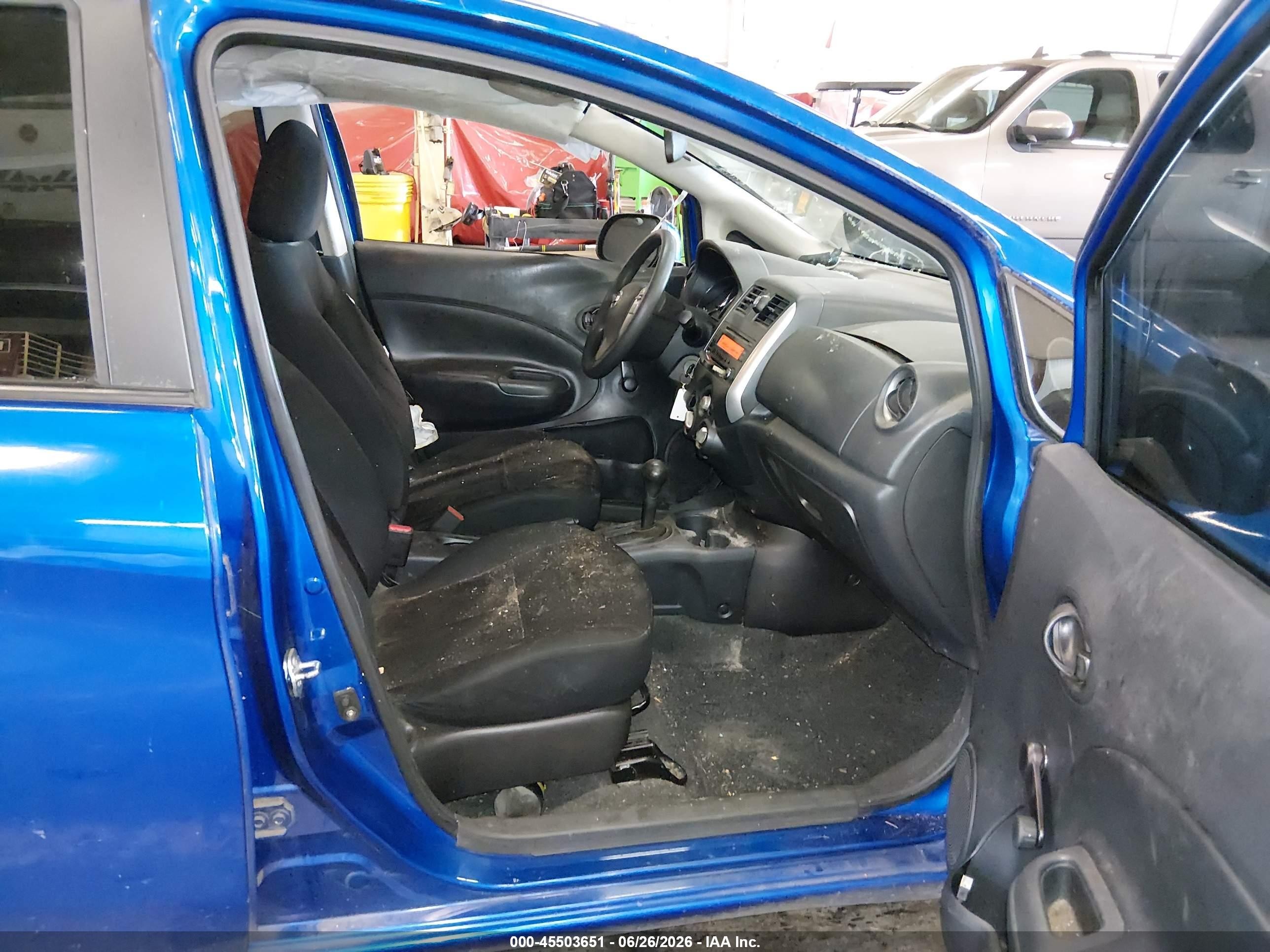 2014 Nissan Versa Note S Plus Blue vin: 3N1CE2CP8EL409766