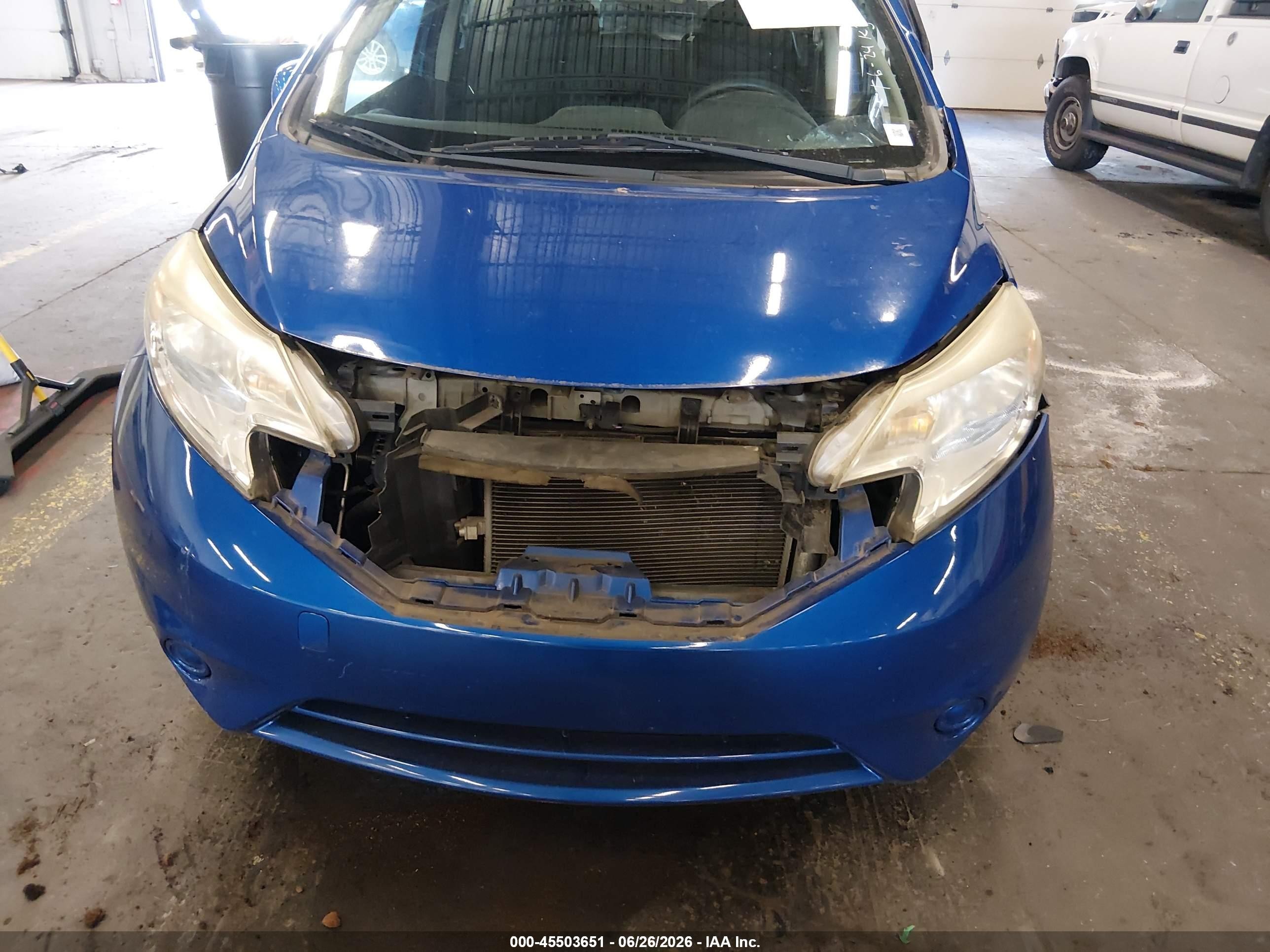 2014 Nissan Versa Note S Plus Blue vin: 3N1CE2CP8EL409766