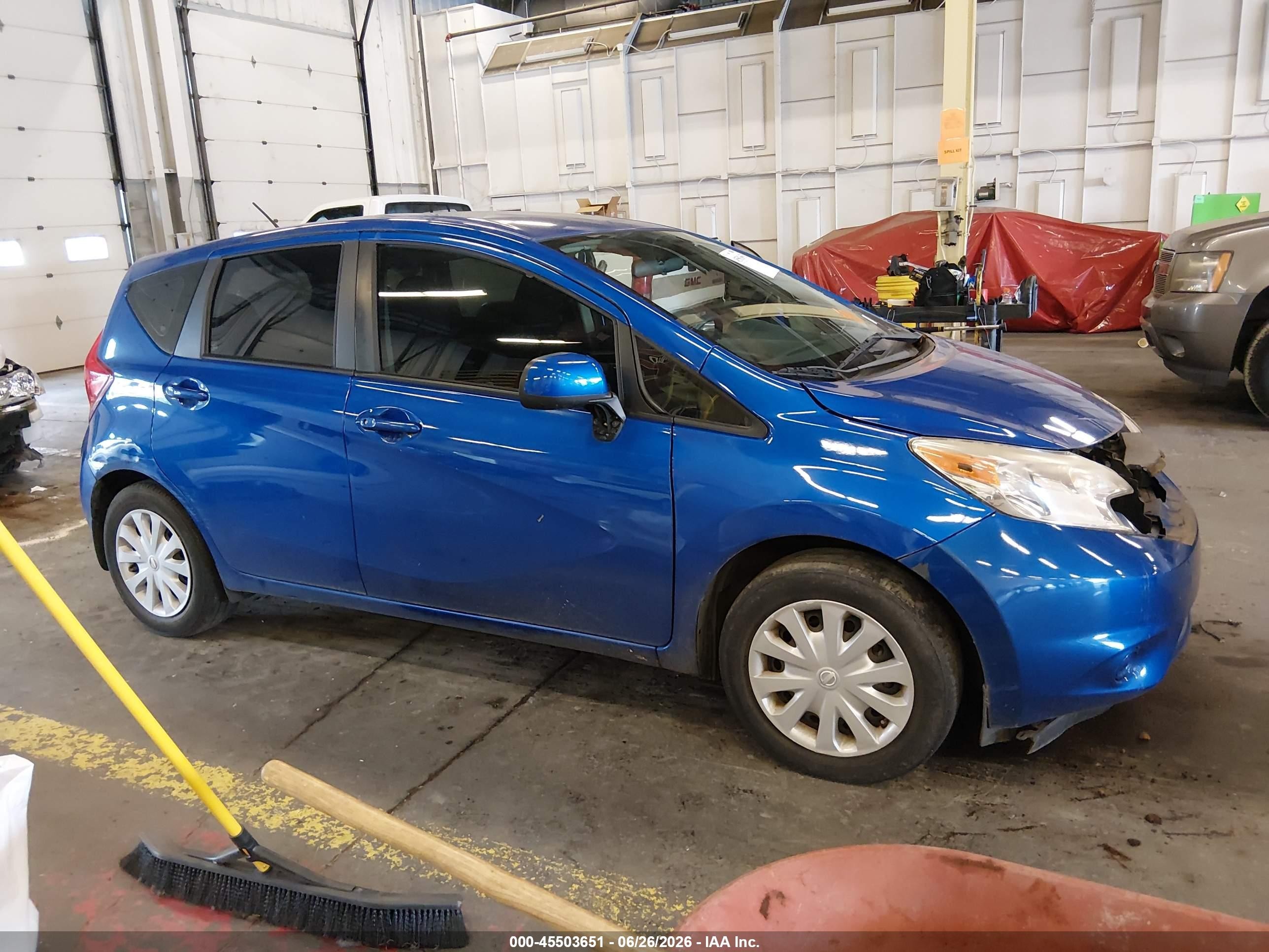 2014 Nissan Versa Note S Plus Blue vin: 3N1CE2CP8EL409766