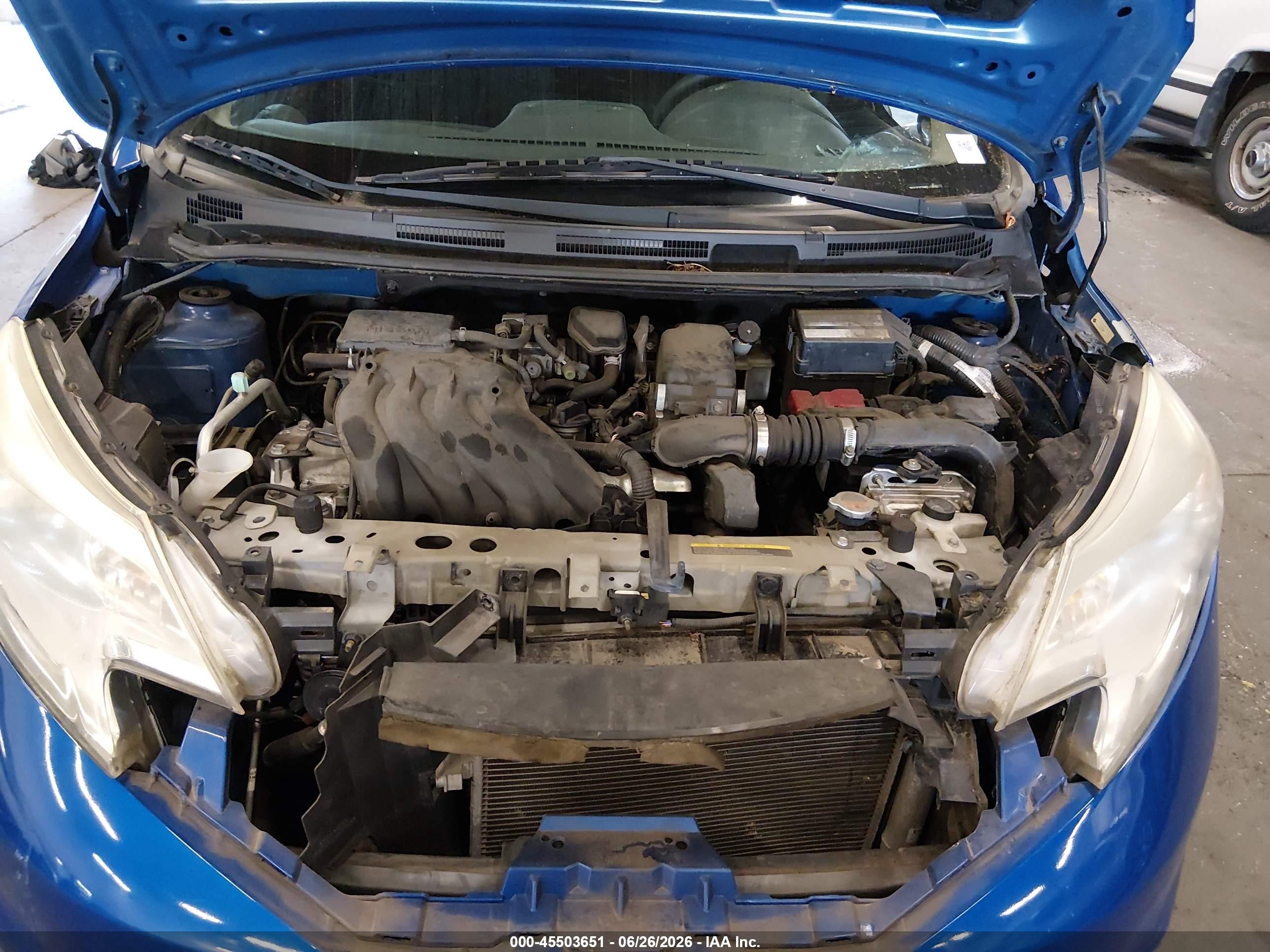 2014 Nissan Versa Note S Plus Blue vin: 3N1CE2CP8EL409766