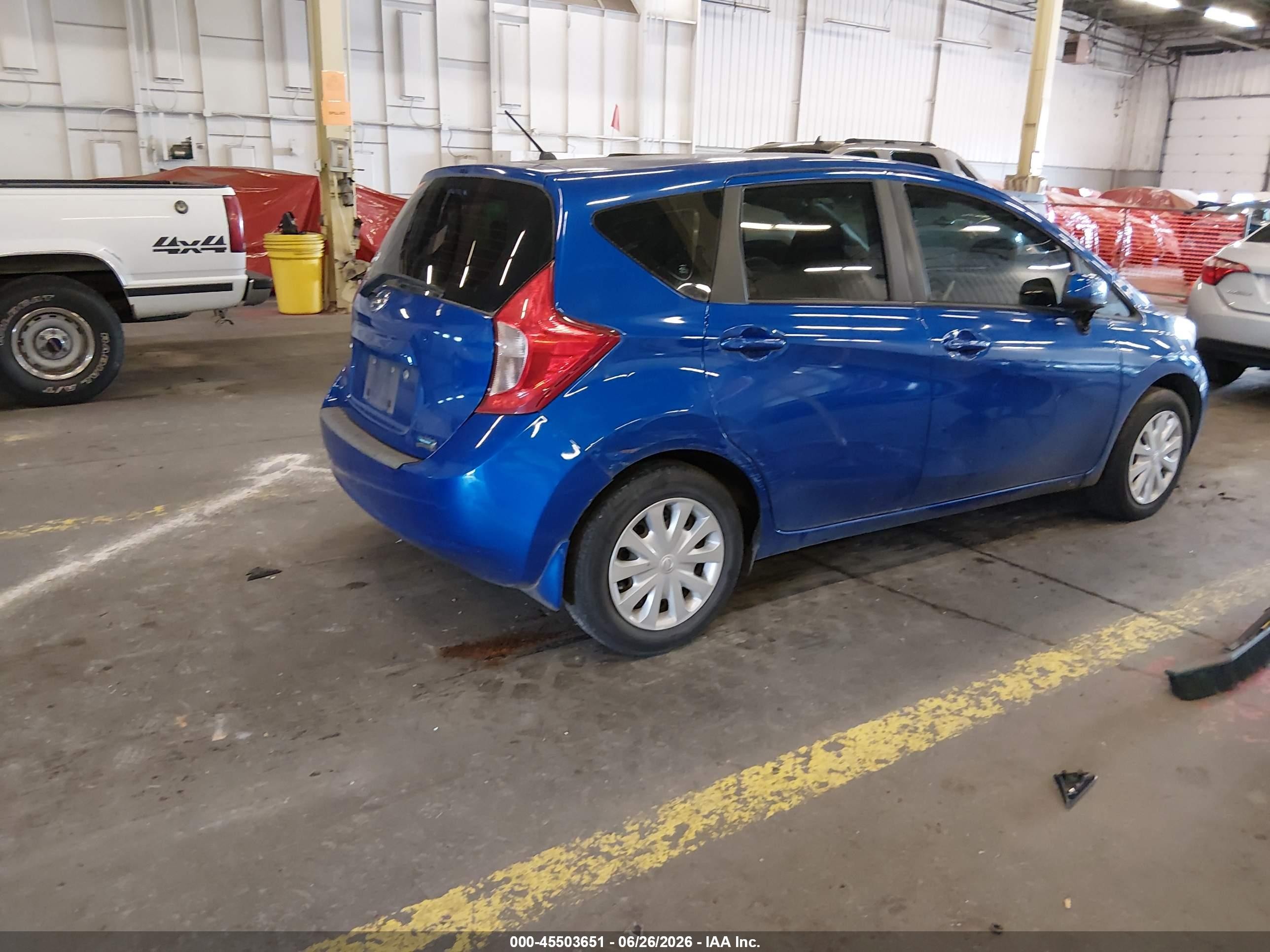 2014 Nissan Versa Note S Plus Blue vin: 3N1CE2CP8EL409766