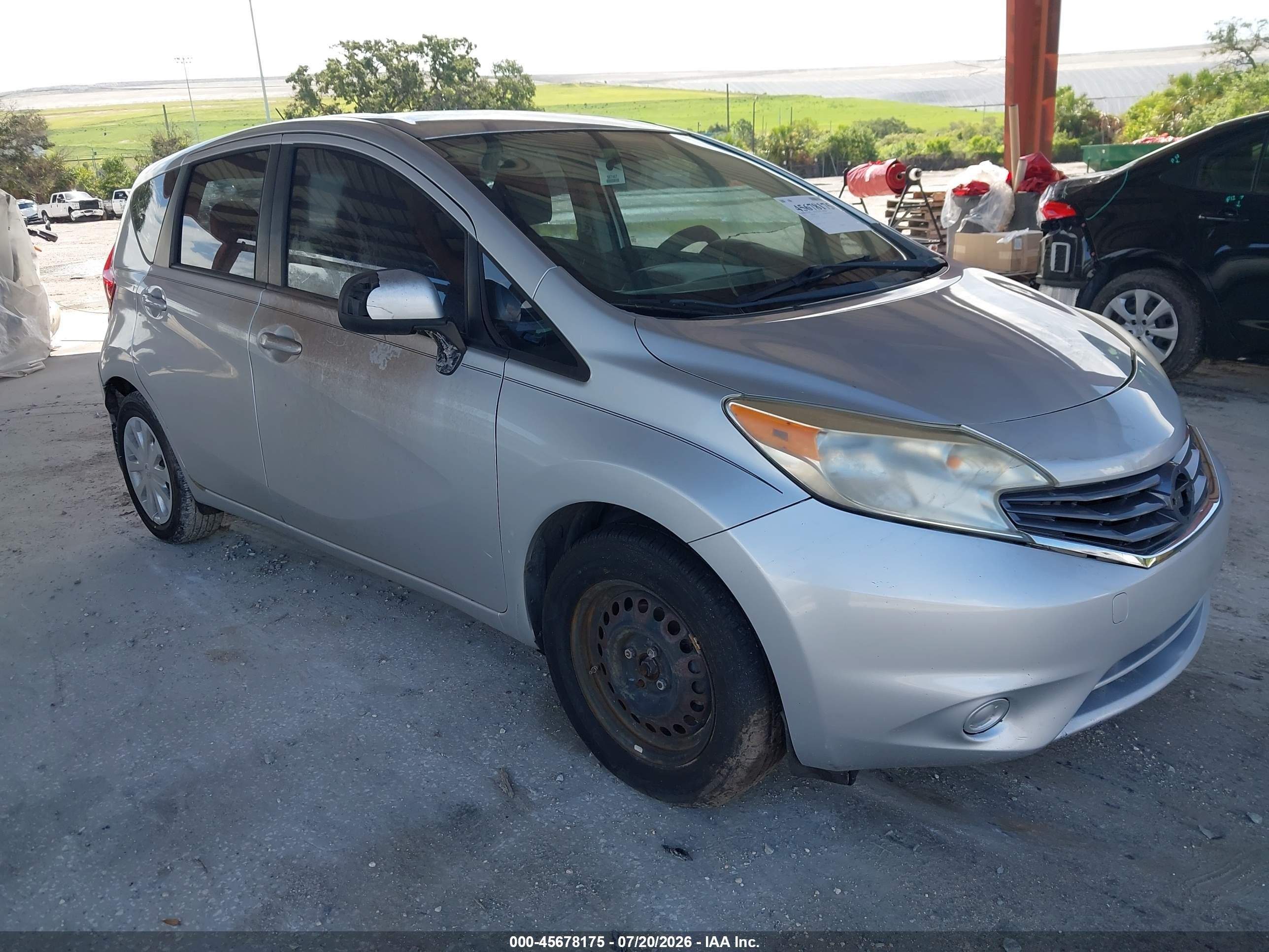 2014 Nissan Versa Note Sv Silver vin: 3N1CE2CP8EL412599