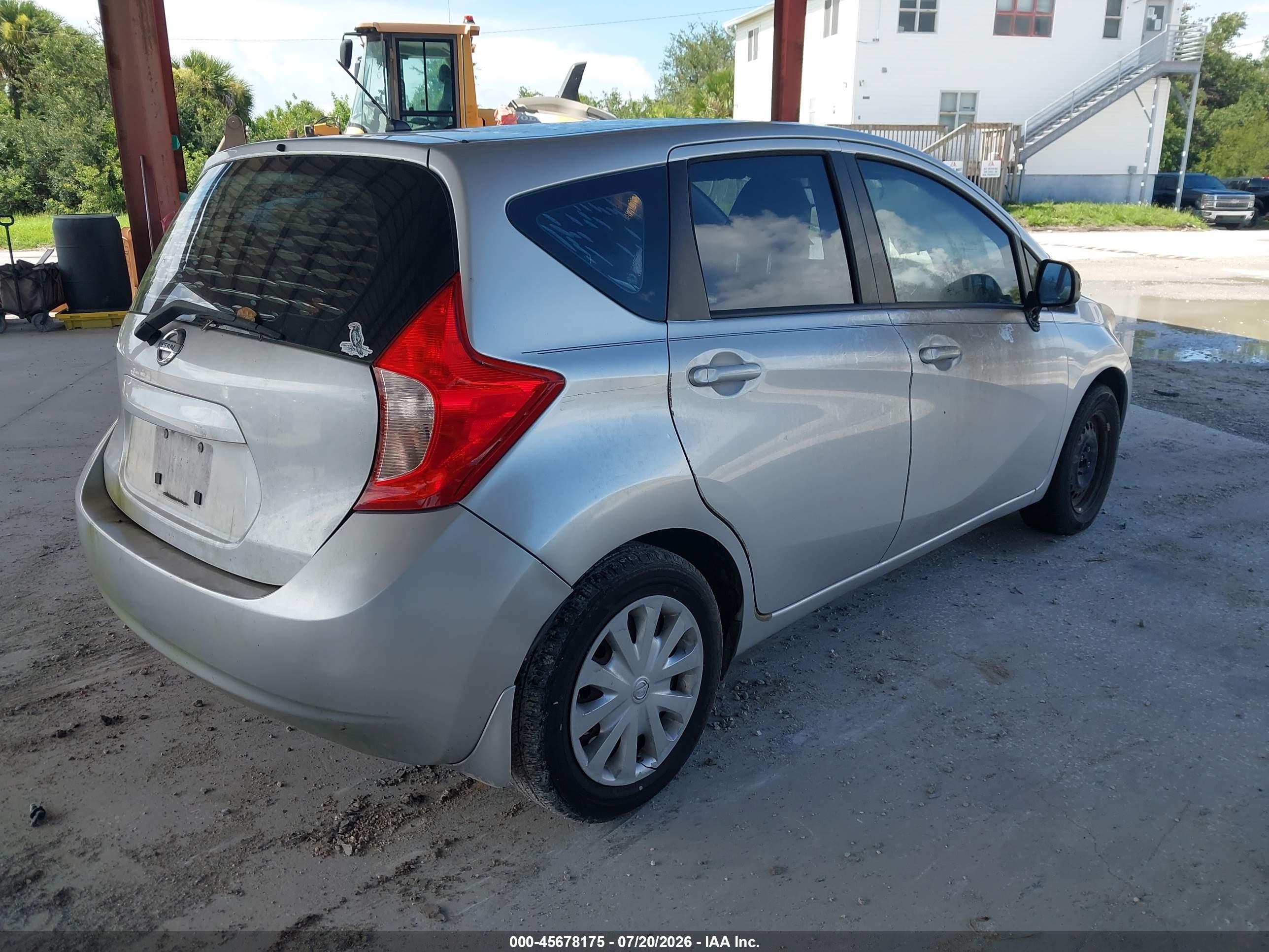2014 Nissan Versa Note Sv Silver vin: 3N1CE2CP8EL412599