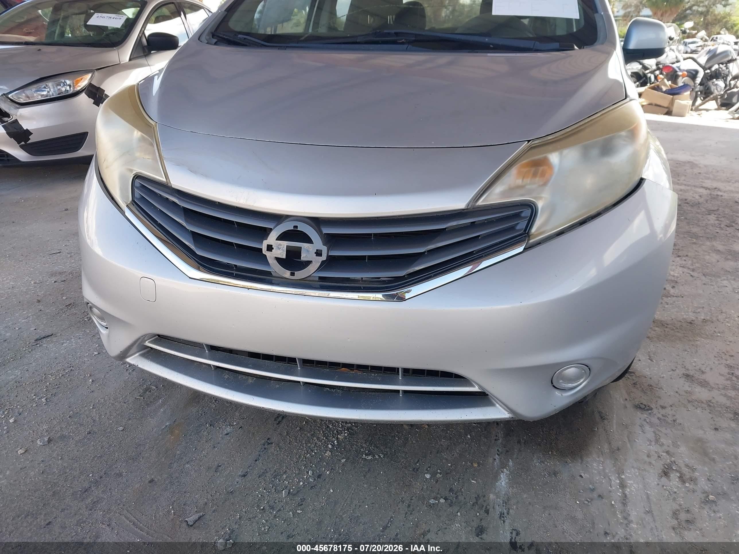 2014 Nissan Versa Note Sv Silver vin: 3N1CE2CP8EL412599