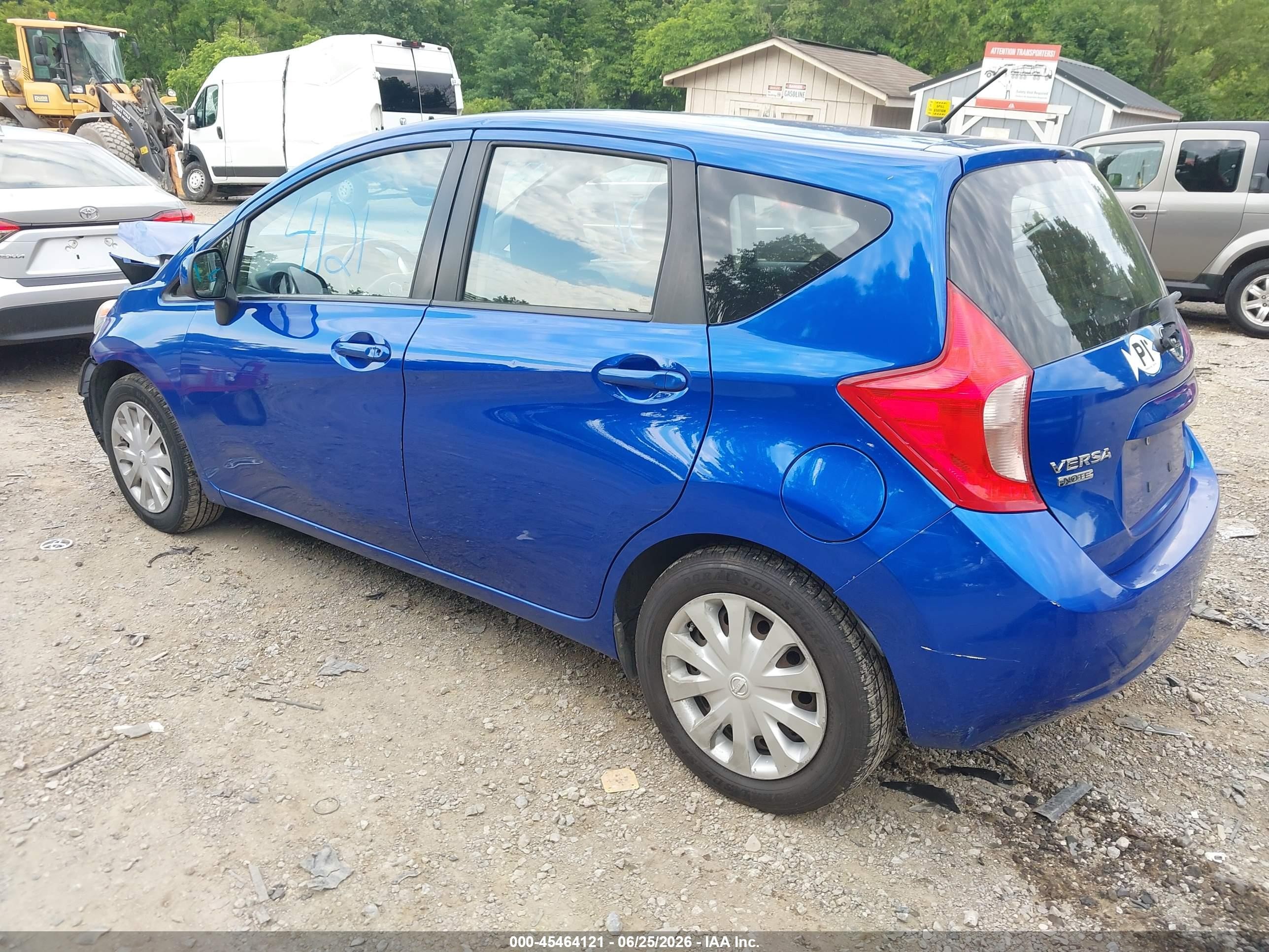 2014 Nissan Versa Note Sv Blue vin: 3N1CE2CP8EL422288