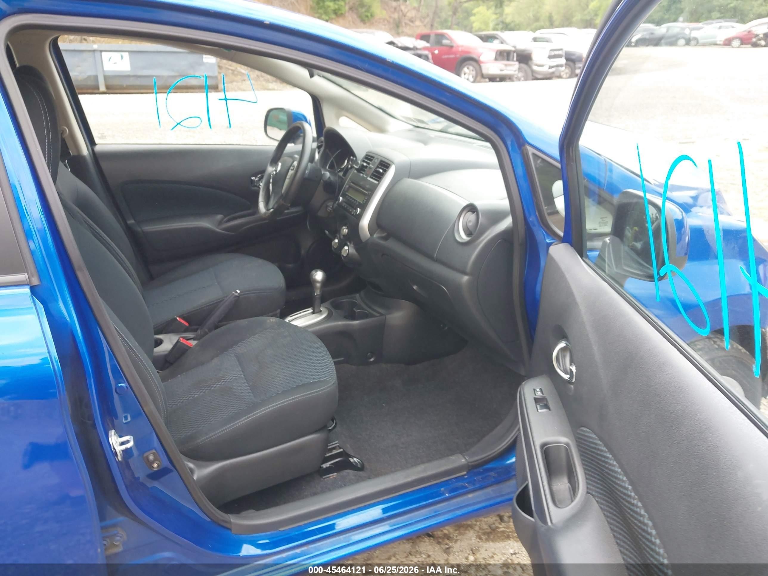 2014 Nissan Versa Note Sv Blue vin: 3N1CE2CP8EL422288