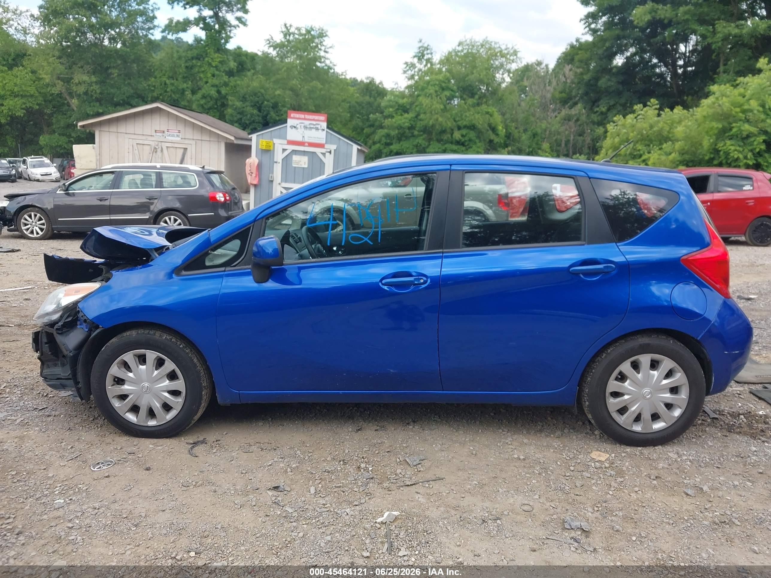 2014 Nissan Versa Note Sv Blue vin: 3N1CE2CP8EL422288