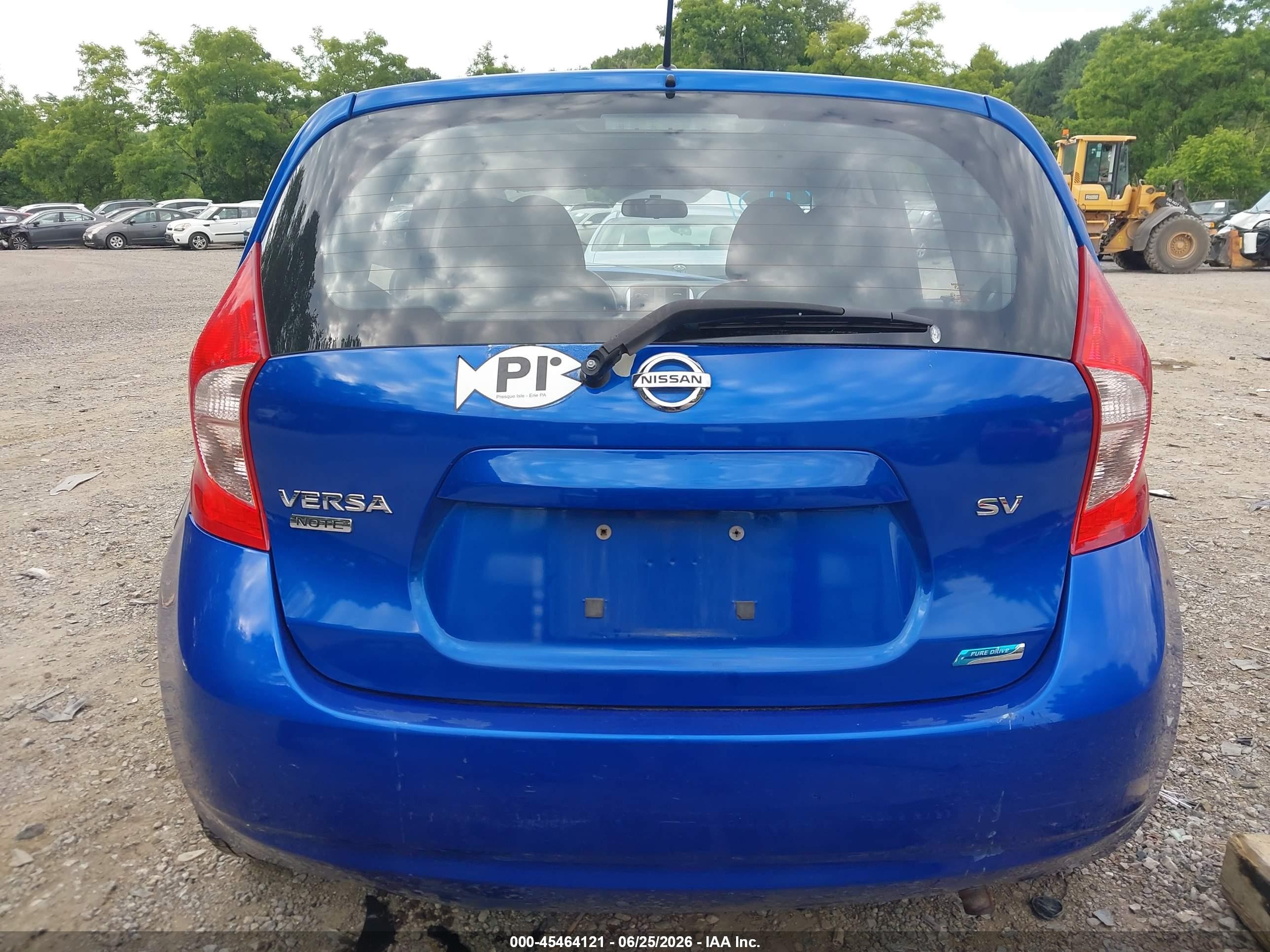 2014 Nissan Versa Note Sv Blue vin: 3N1CE2CP8EL422288