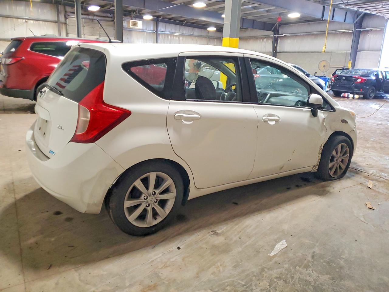 2014 Nissan Versa Note Sv White vin: 3N1CE2CP8EL426874