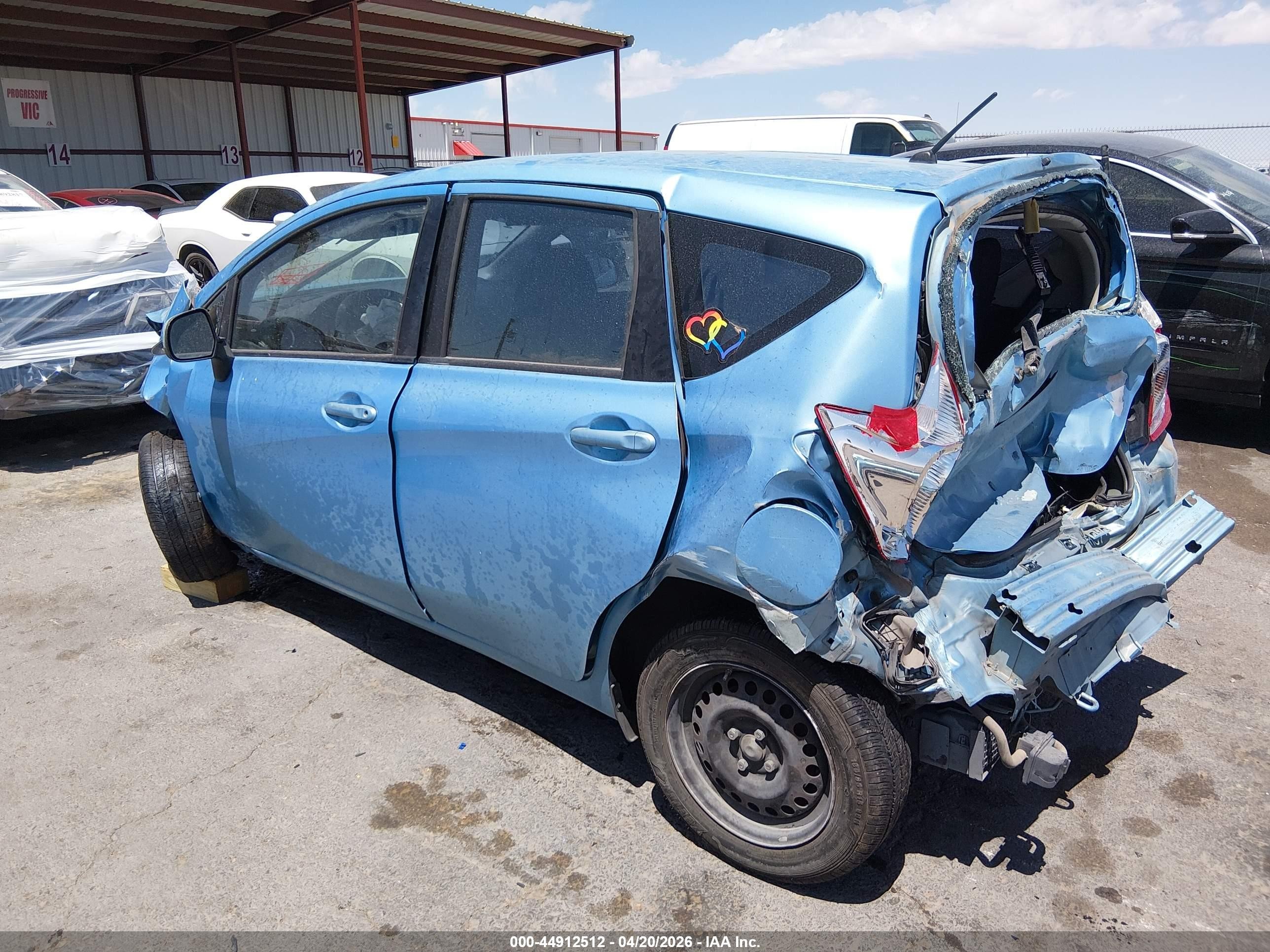 2014 Nissan Versa Note S Plus Light Blue vin: 3N1CE2CP8EL429015