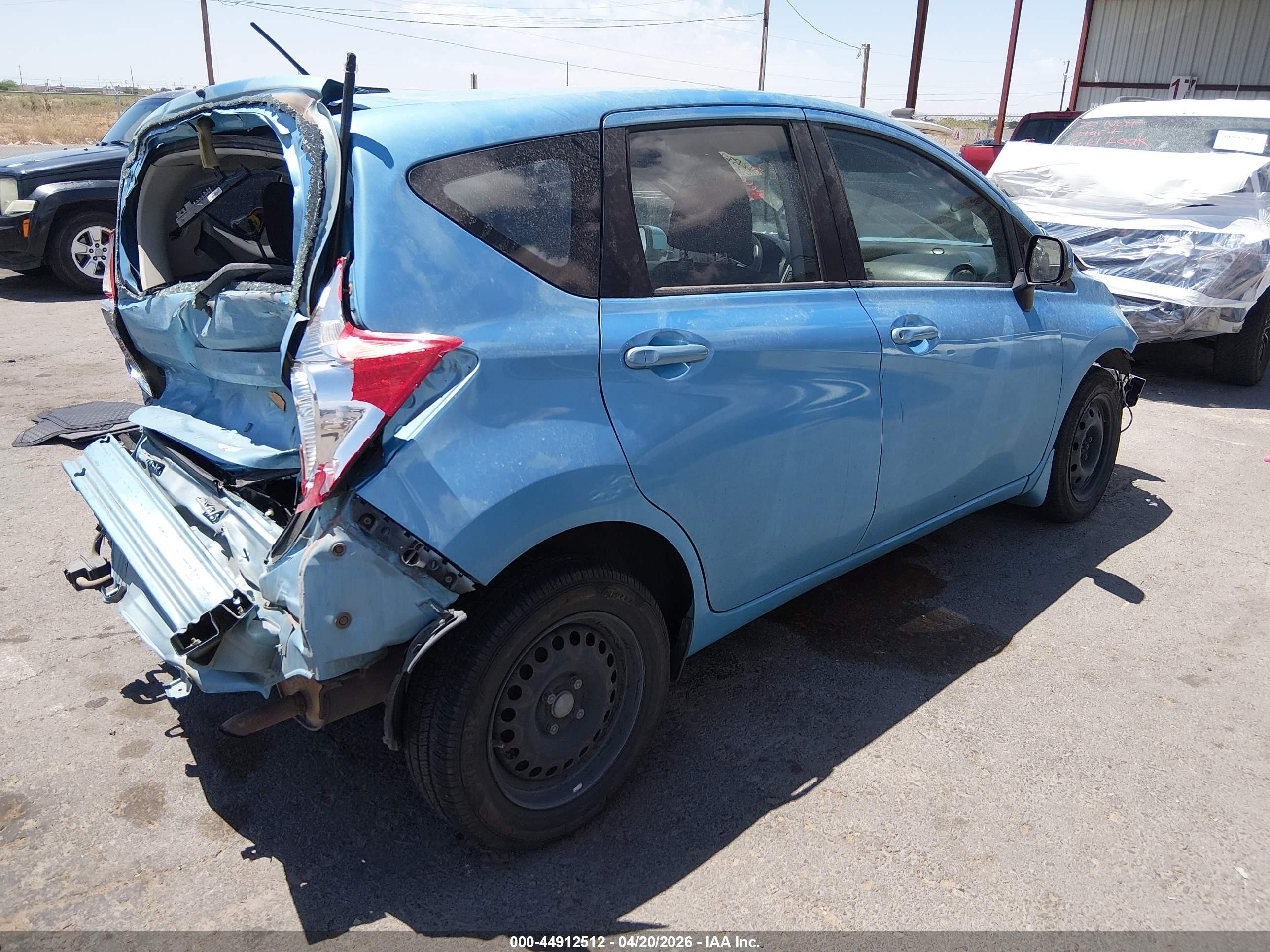 2014 Nissan Versa Note S Plus Light Blue vin: 3N1CE2CP8EL429015