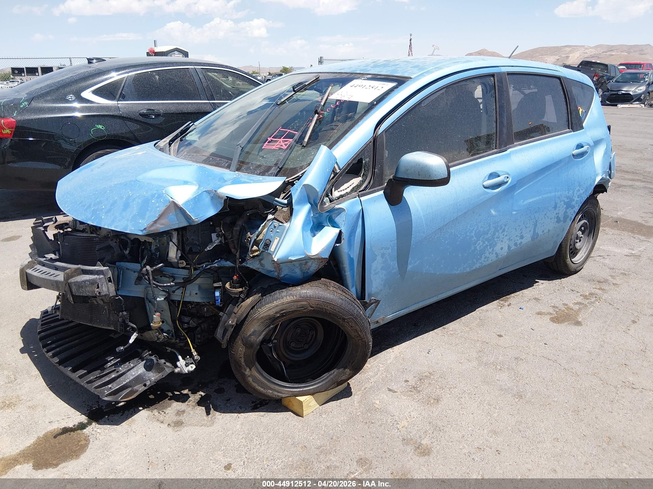 2014 Nissan Versa Note S Plus Light Blue vin: 3N1CE2CP8EL429015