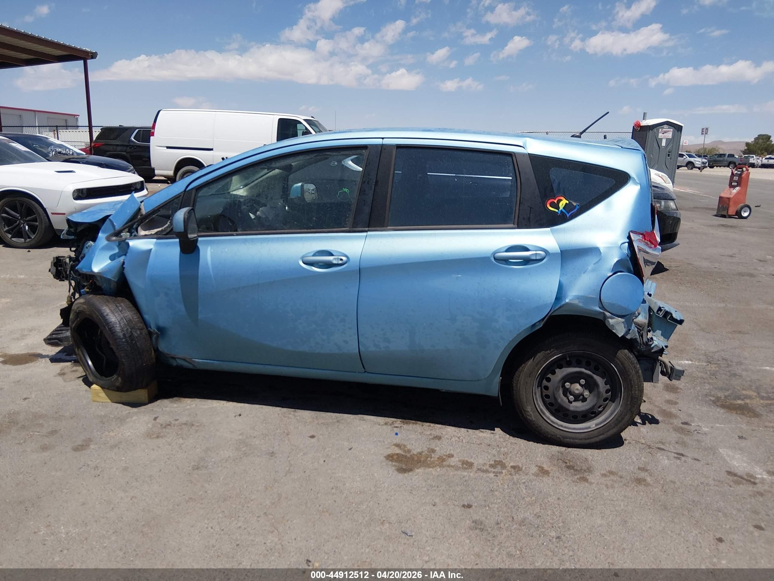 2014 Nissan Versa Note S Plus Light Blue vin: 3N1CE2CP8EL429015