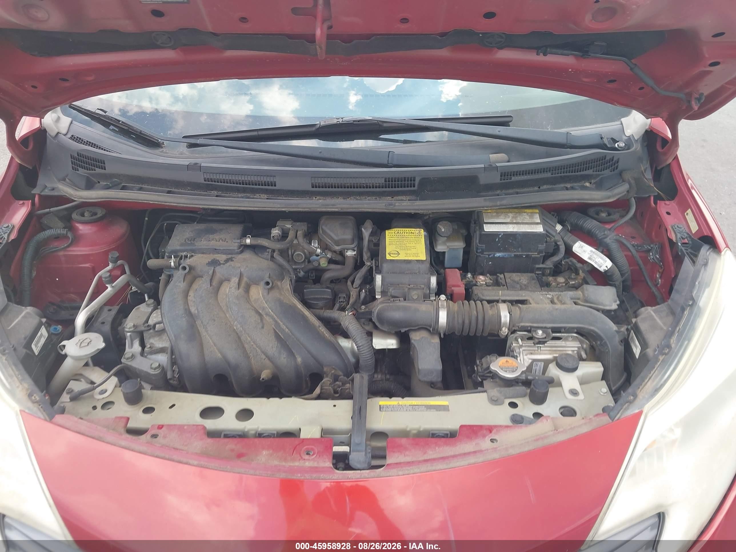 2014 Nissan Versa Note Sv Red vin: 3N1CE2CP8EL430617