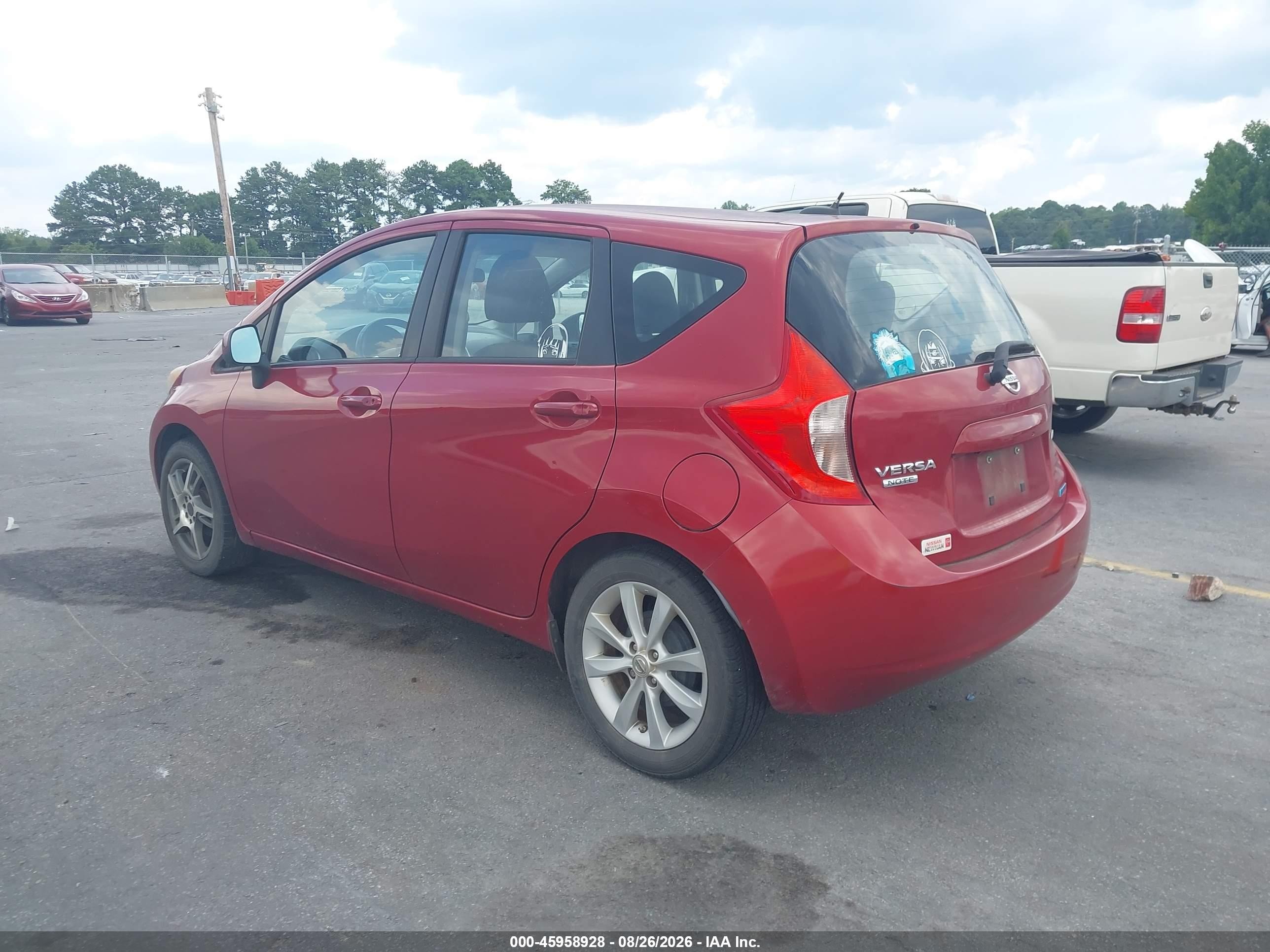 2014 Nissan Versa Note Sv Red vin: 3N1CE2CP8EL430617