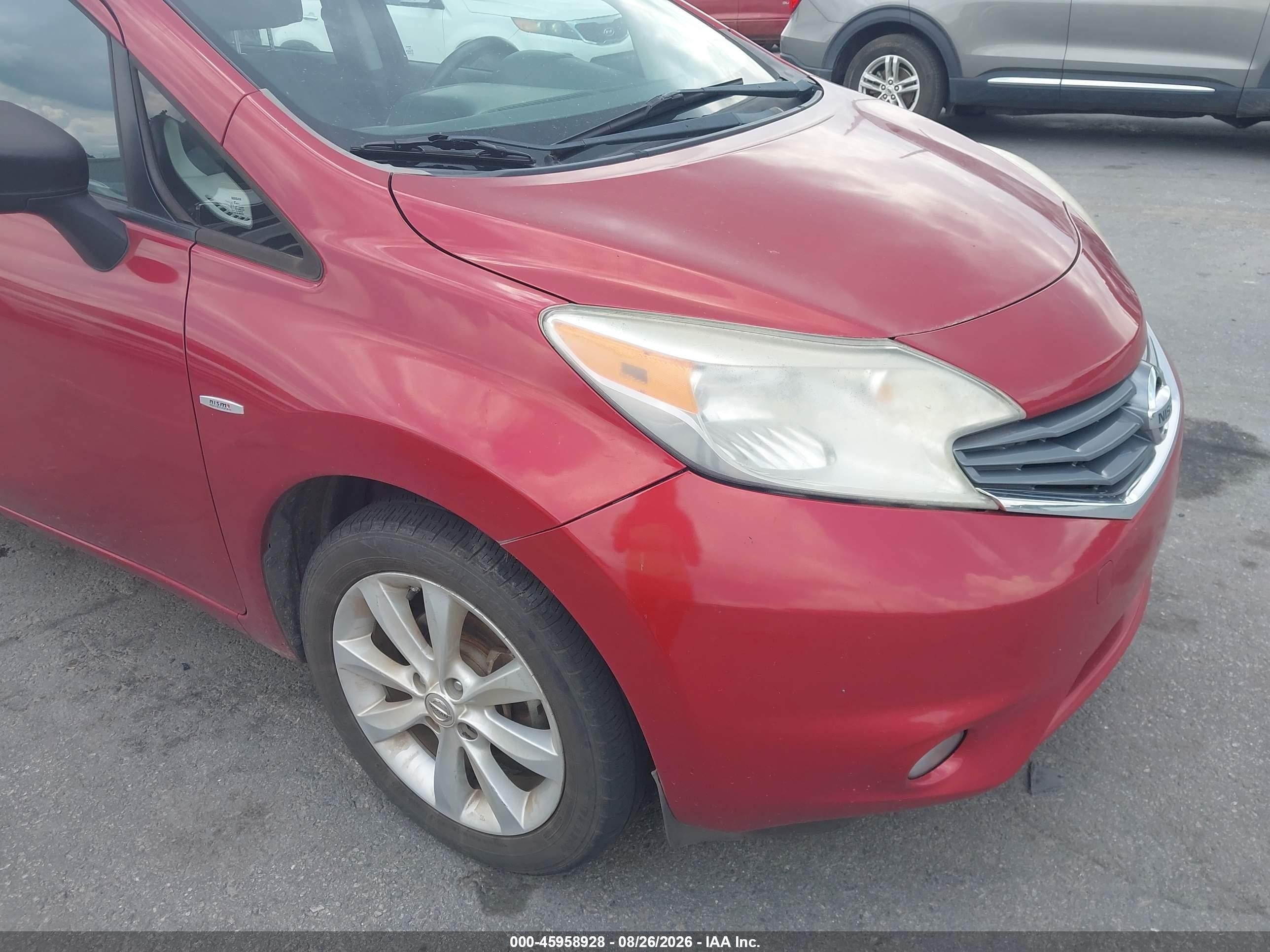 2014 Nissan Versa Note Sv Red vin: 3N1CE2CP8EL430617