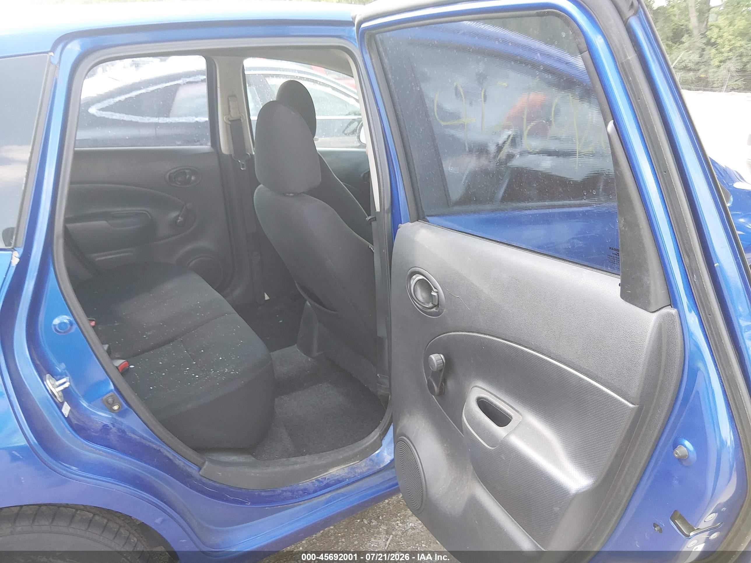 2014 Nissan Versa Note S Plus Синий vin: 3N1CE2CP8EL437096