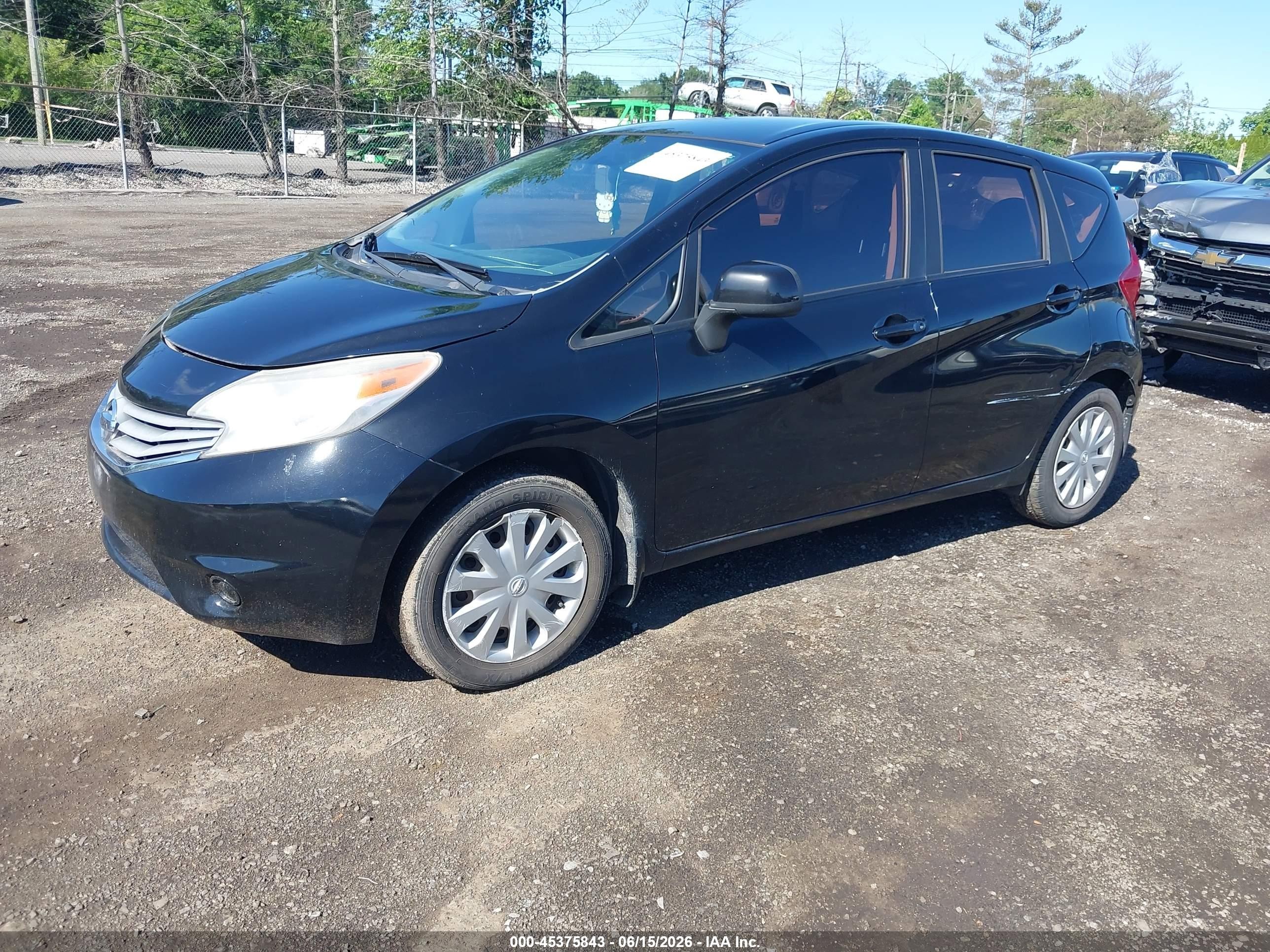2014 Nissan Versa Note S Plus Black vin: 3N1CE2CP8EL437552