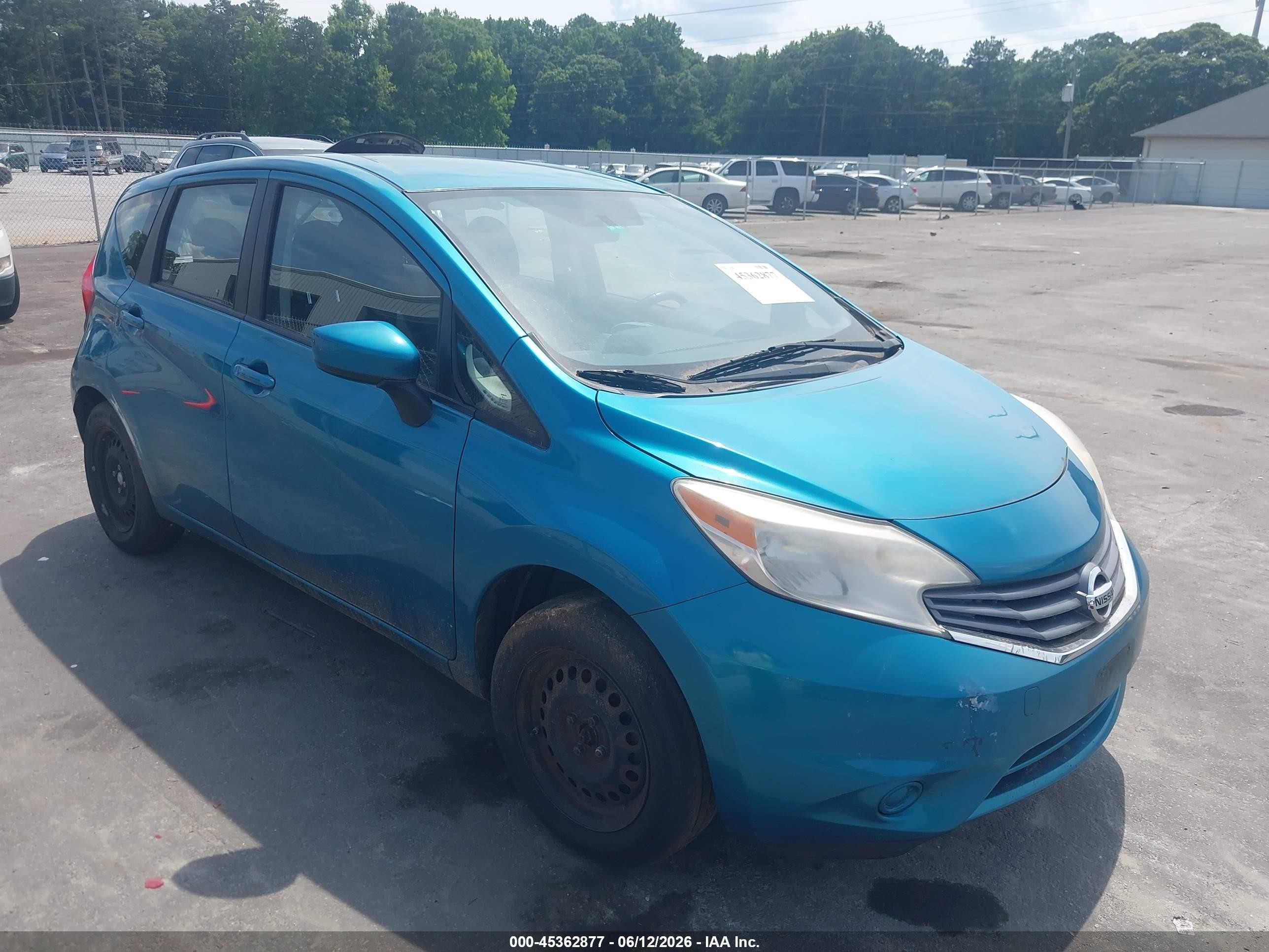 2015 Nissan Versa Note S (sr)/s Plus/sl/sr/sv Blue vin: 3N1CE2CP8FL366631