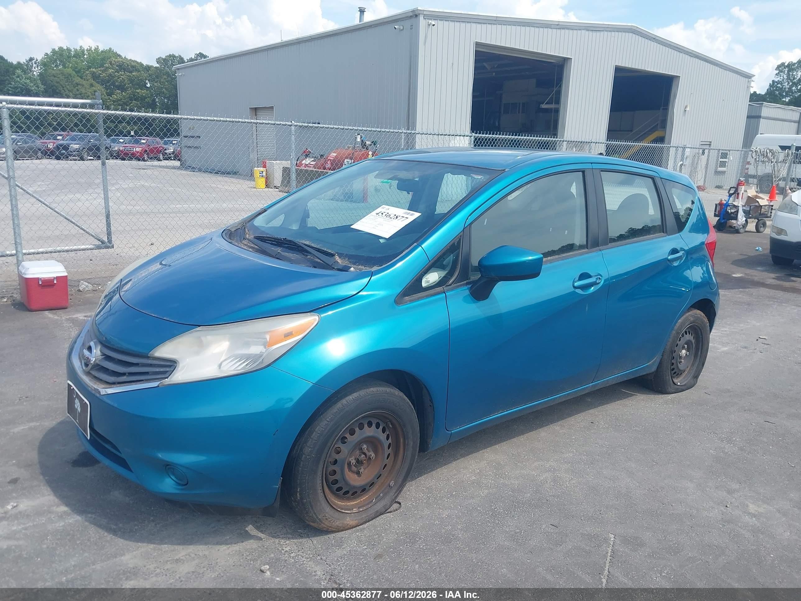 2015 Nissan Versa Note S (sr)/s Plus/sl/sr/sv Blue vin: 3N1CE2CP8FL366631