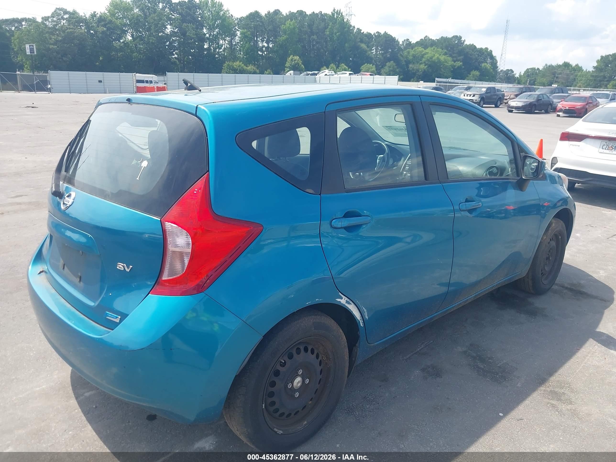 2015 Nissan Versa Note S (sr)/s Plus/sl/sr/sv Blue vin: 3N1CE2CP8FL366631