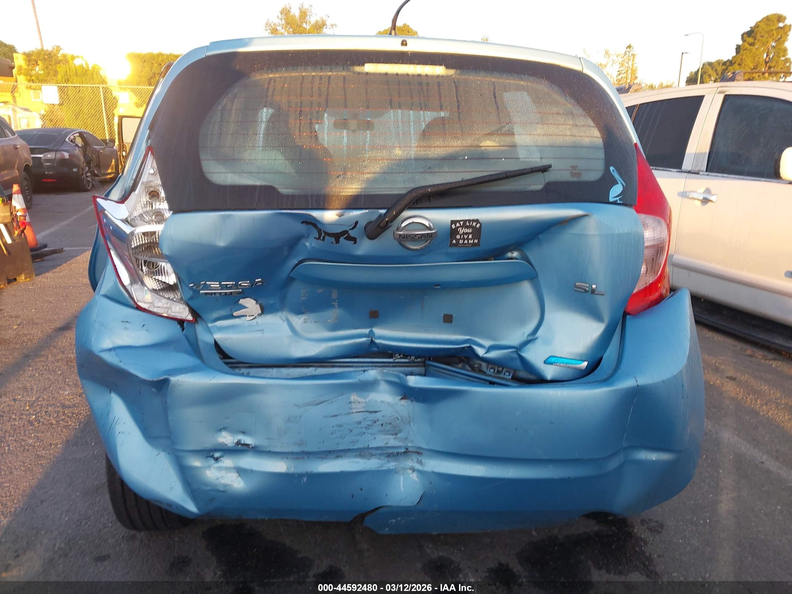 2015 Nissan Versa Note Sl Blue vin: 3N1CE2CP8FL371568