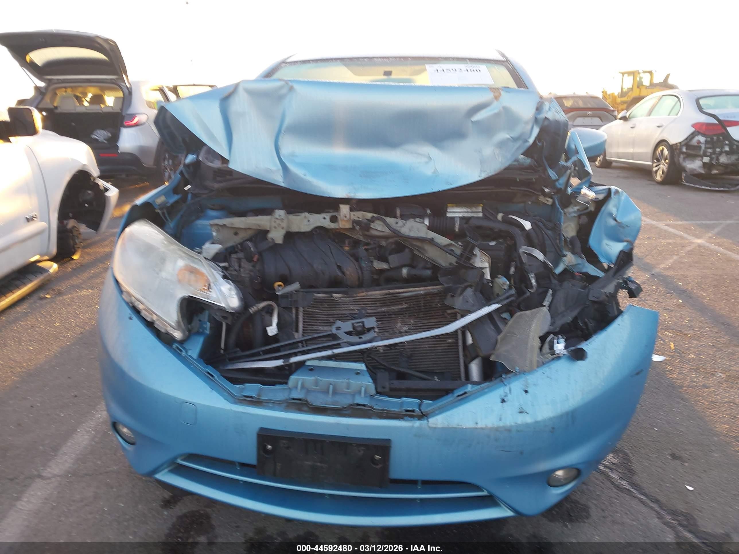 2015 Nissan Versa Note Sl Blue vin: 3N1CE2CP8FL371568