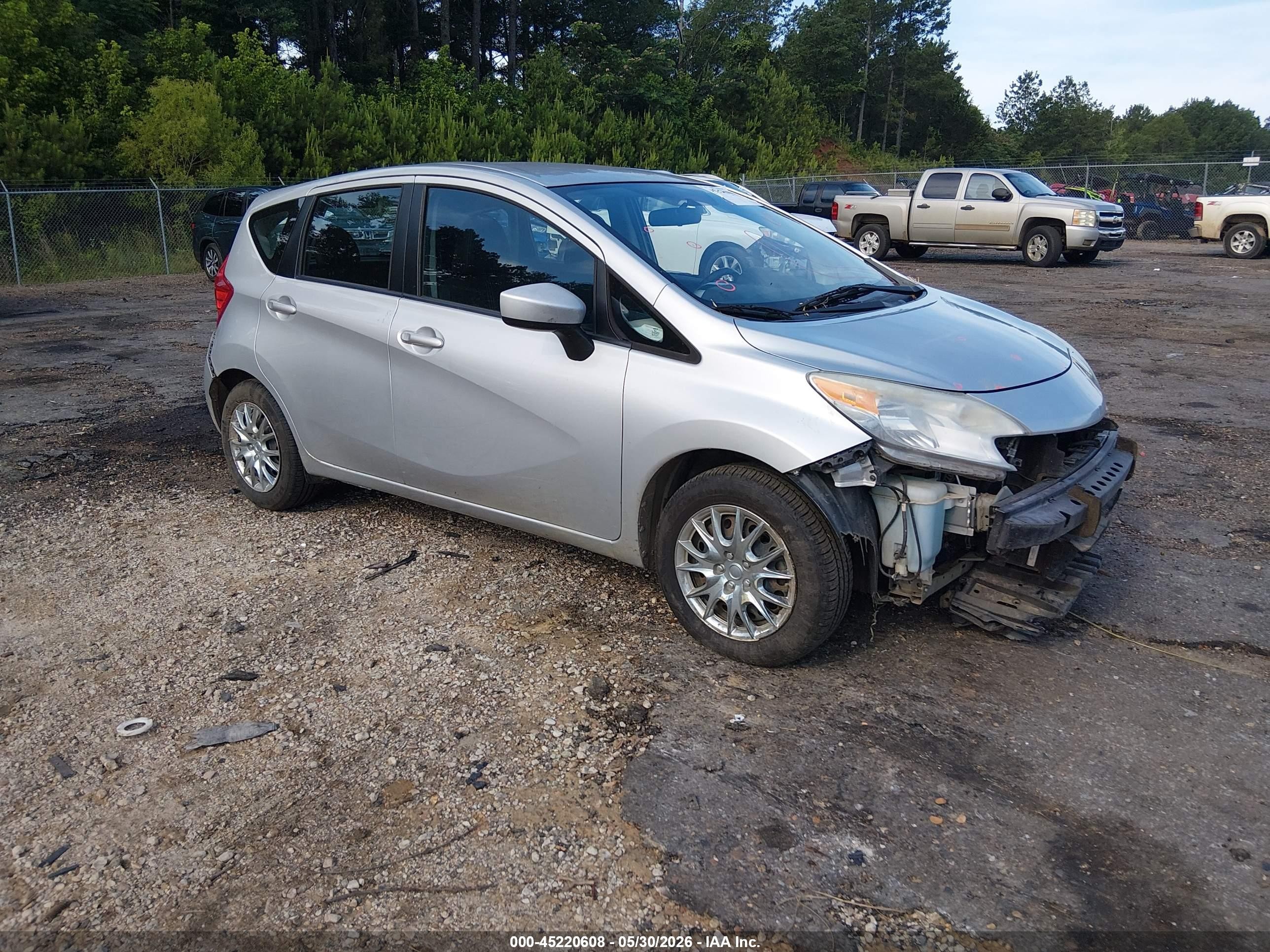 2015 Nissan Versa Note S (sr)/s Plus/sl/sr/sv Серебряный vin: 3N1CE2CP8FL378214