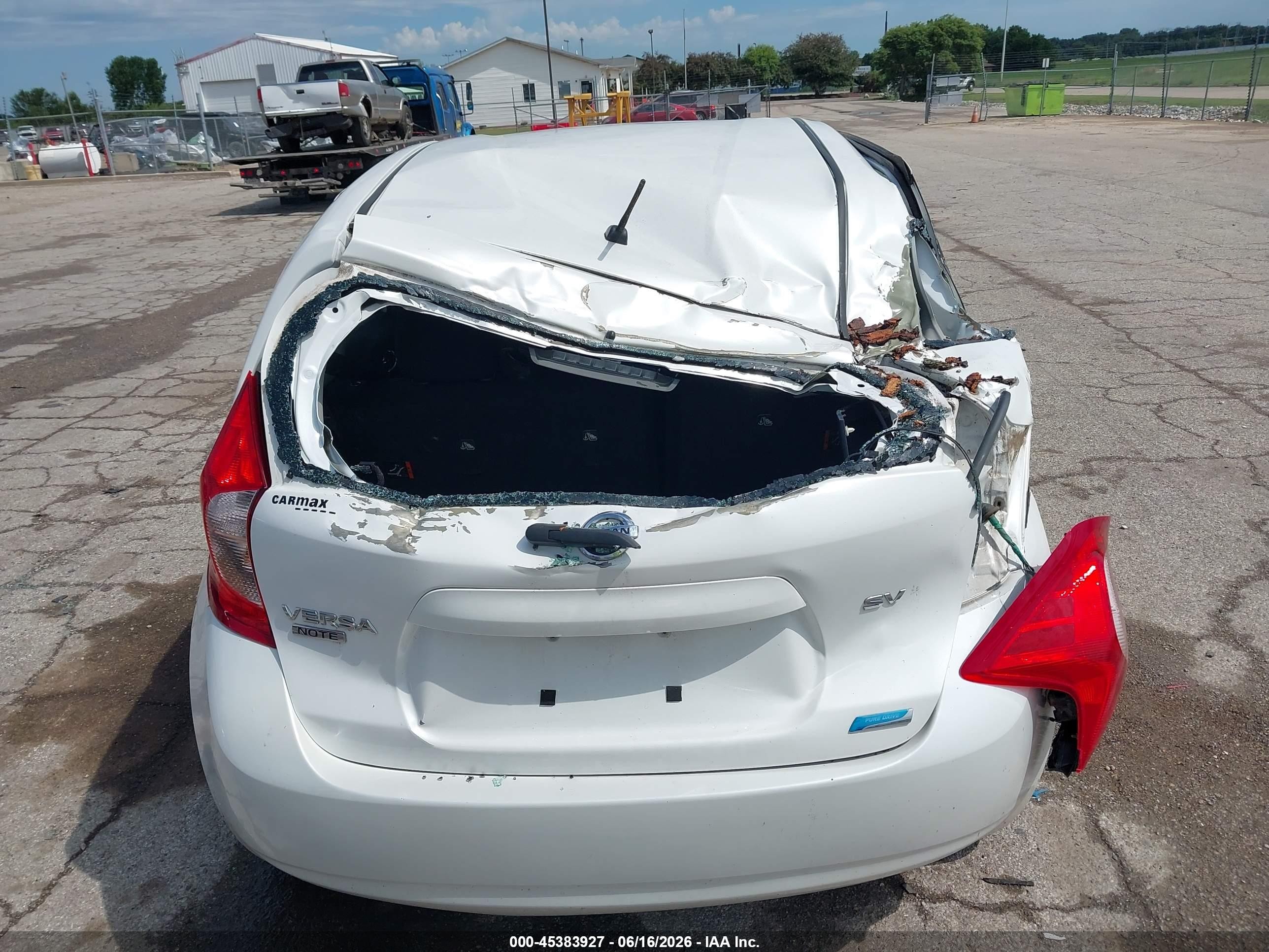 2015 Nissan Versa Note S (sr)/s Plus/sl/sr/sv White vin: 3N1CE2CP8FL378326