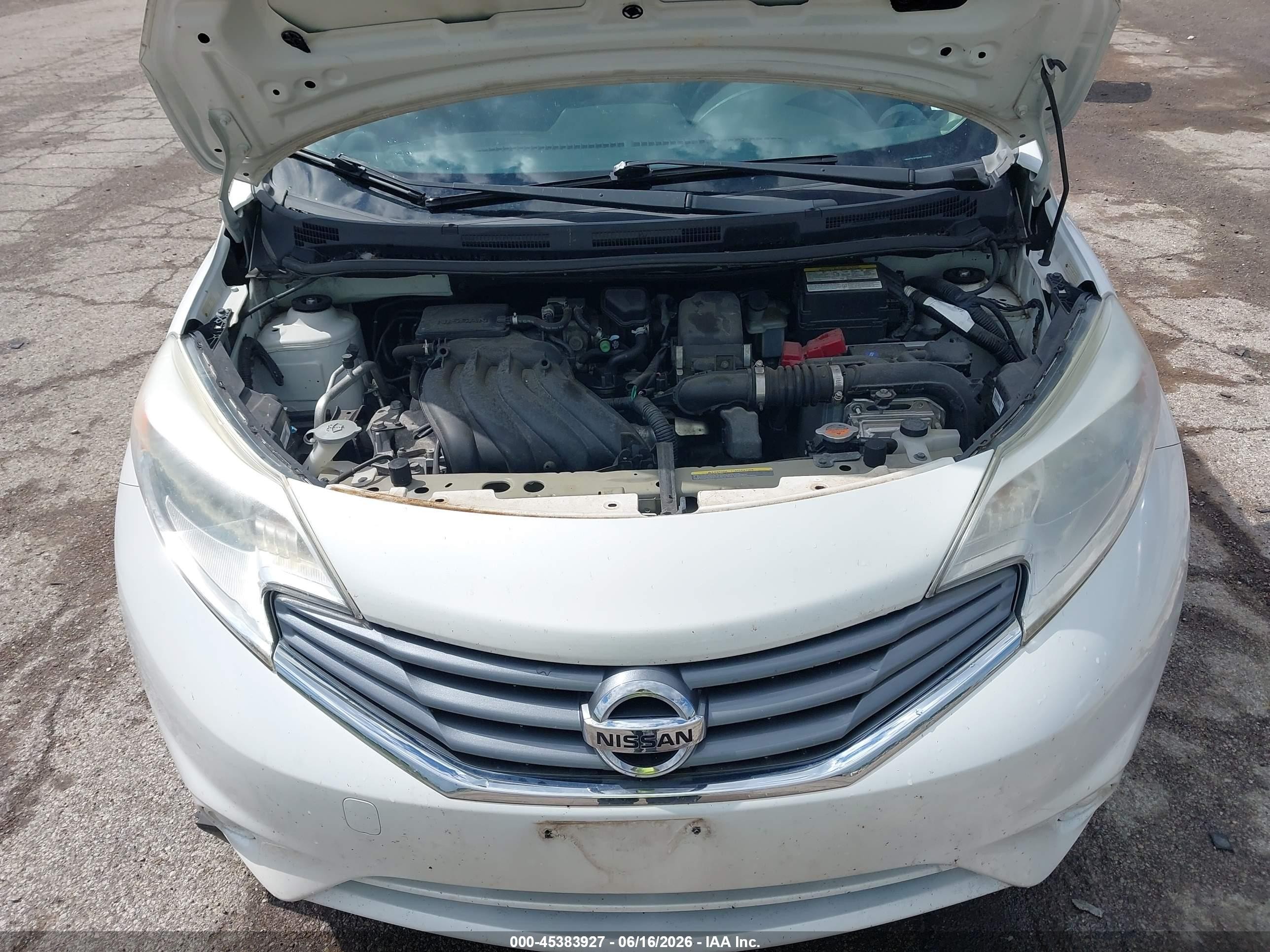 2015 Nissan Versa Note S (sr)/s Plus/sl/sr/sv White vin: 3N1CE2CP8FL378326