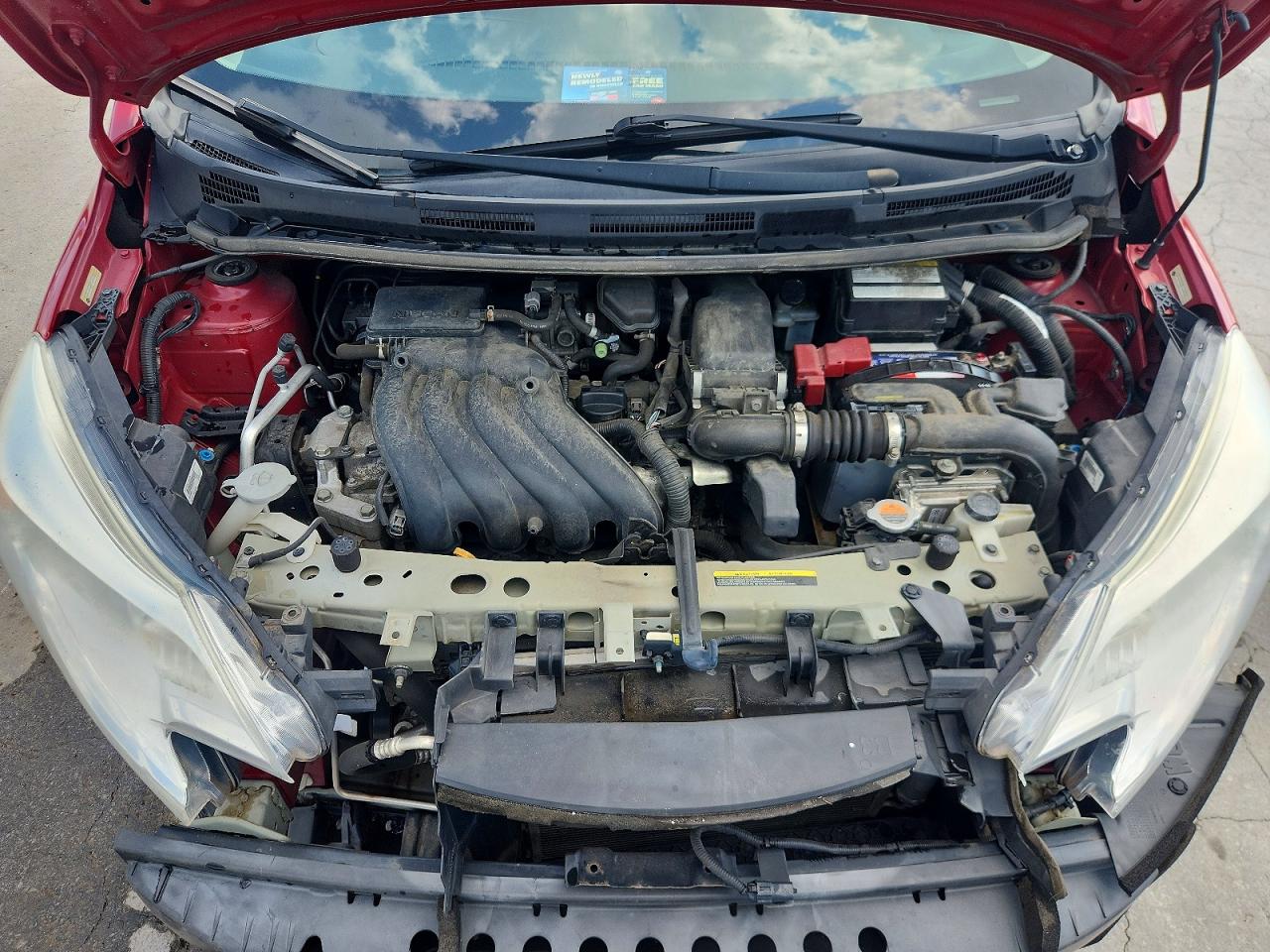 2015 Nissan Versa Note Sv Red vin: 3N1CE2CP8FL390184