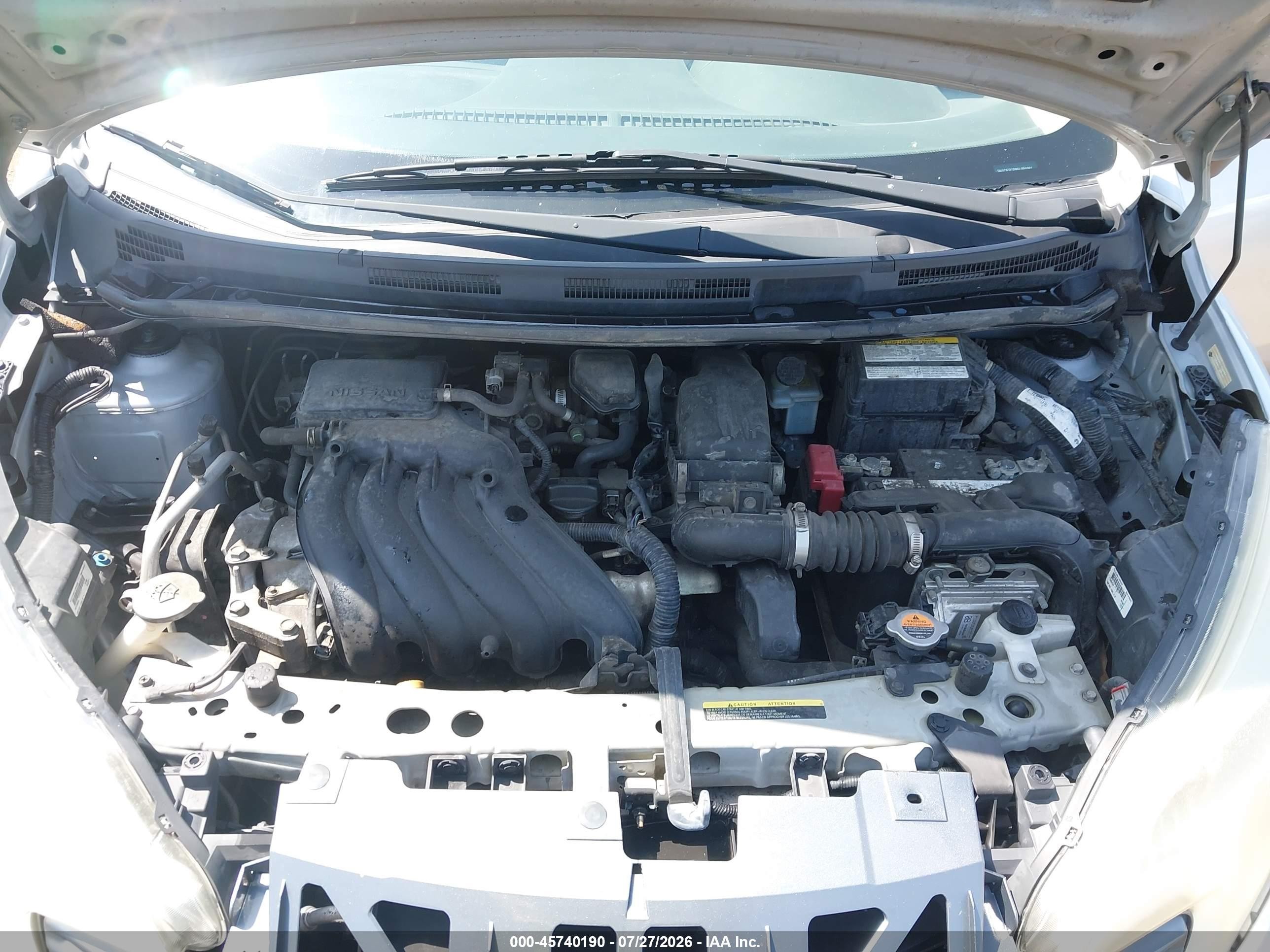 2015 Nissan Versa Note S (sr)/s Plus/sl/sr/sv Серебряный vin: 3N1CE2CP8FL391061