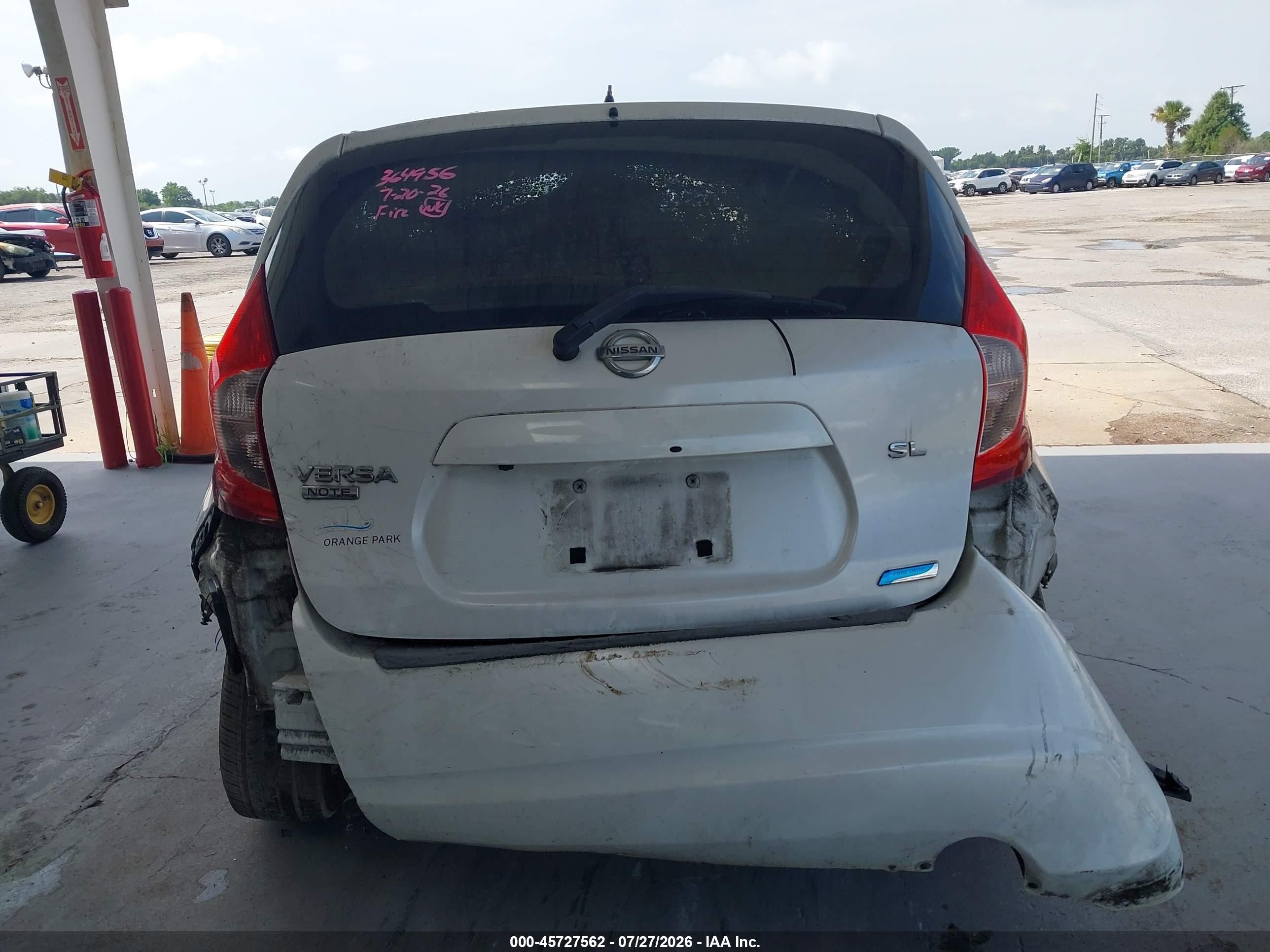 2015 Nissan Versa Note S (sr)/s Plus/sl/sr/sv White vin: 3N1CE2CP8FL391237