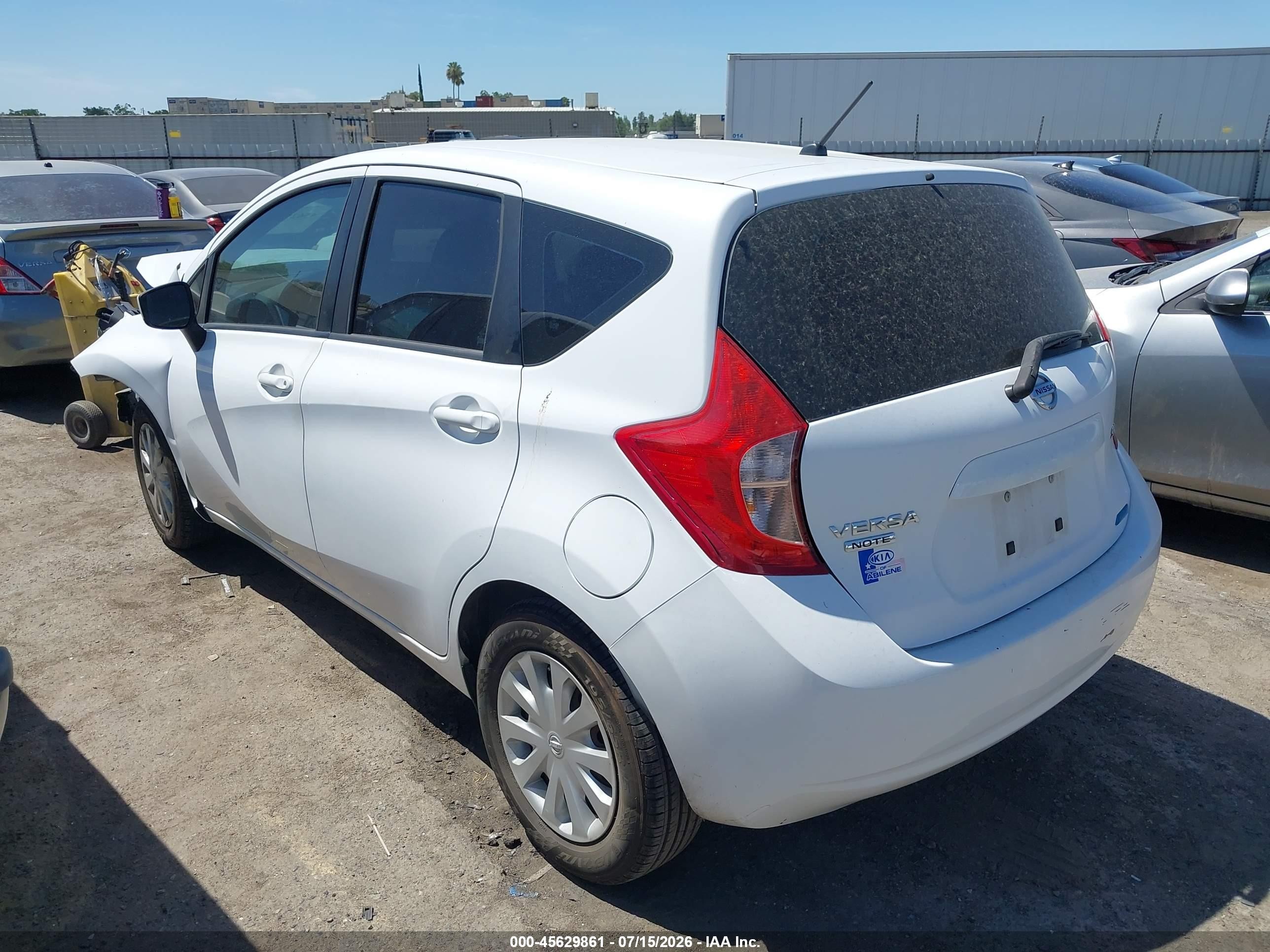 2015 Nissan Versa Note Sv White vin: 3N1CE2CP8FL402270