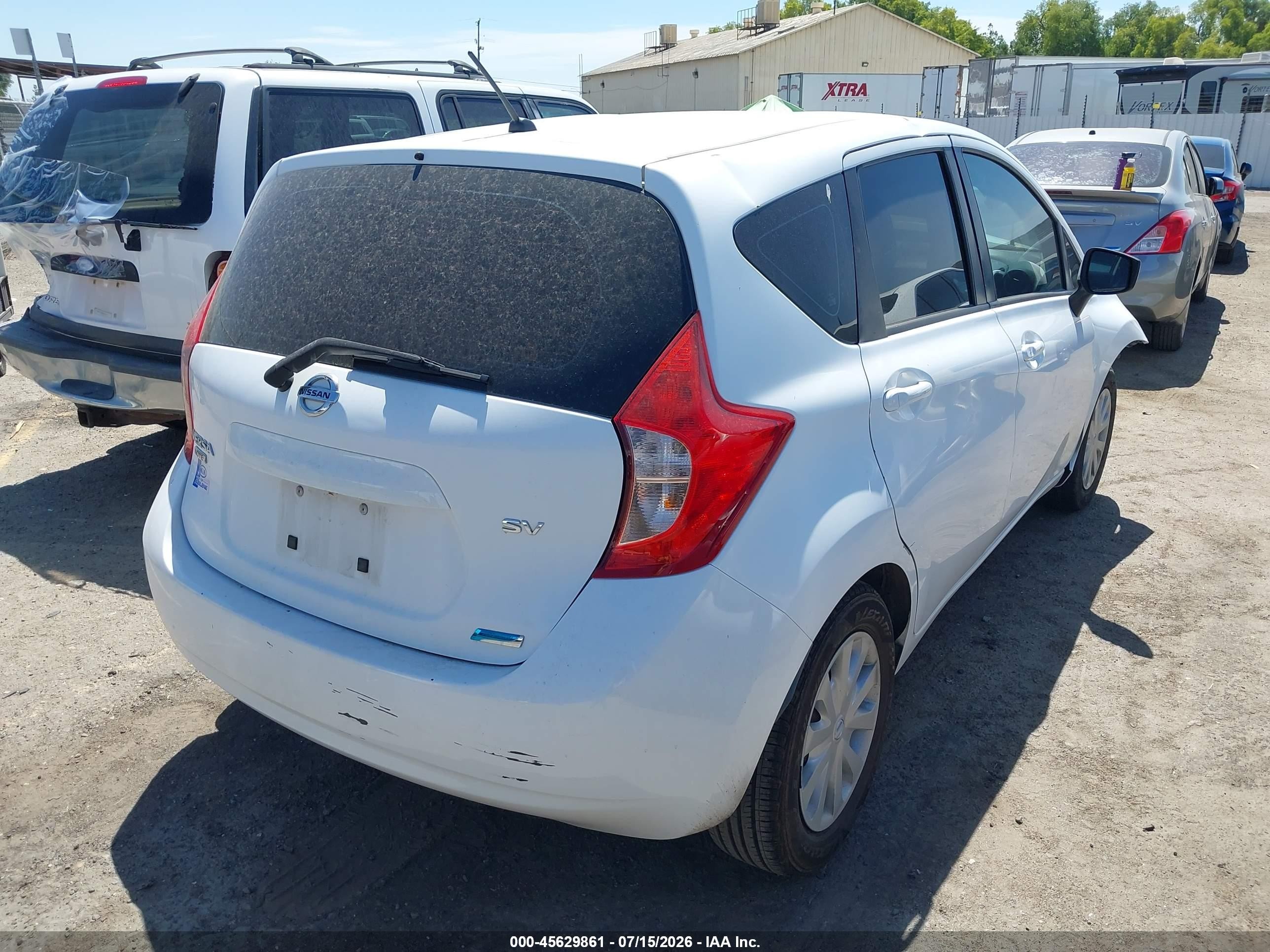 2015 Nissan Versa Note Sv White vin: 3N1CE2CP8FL402270