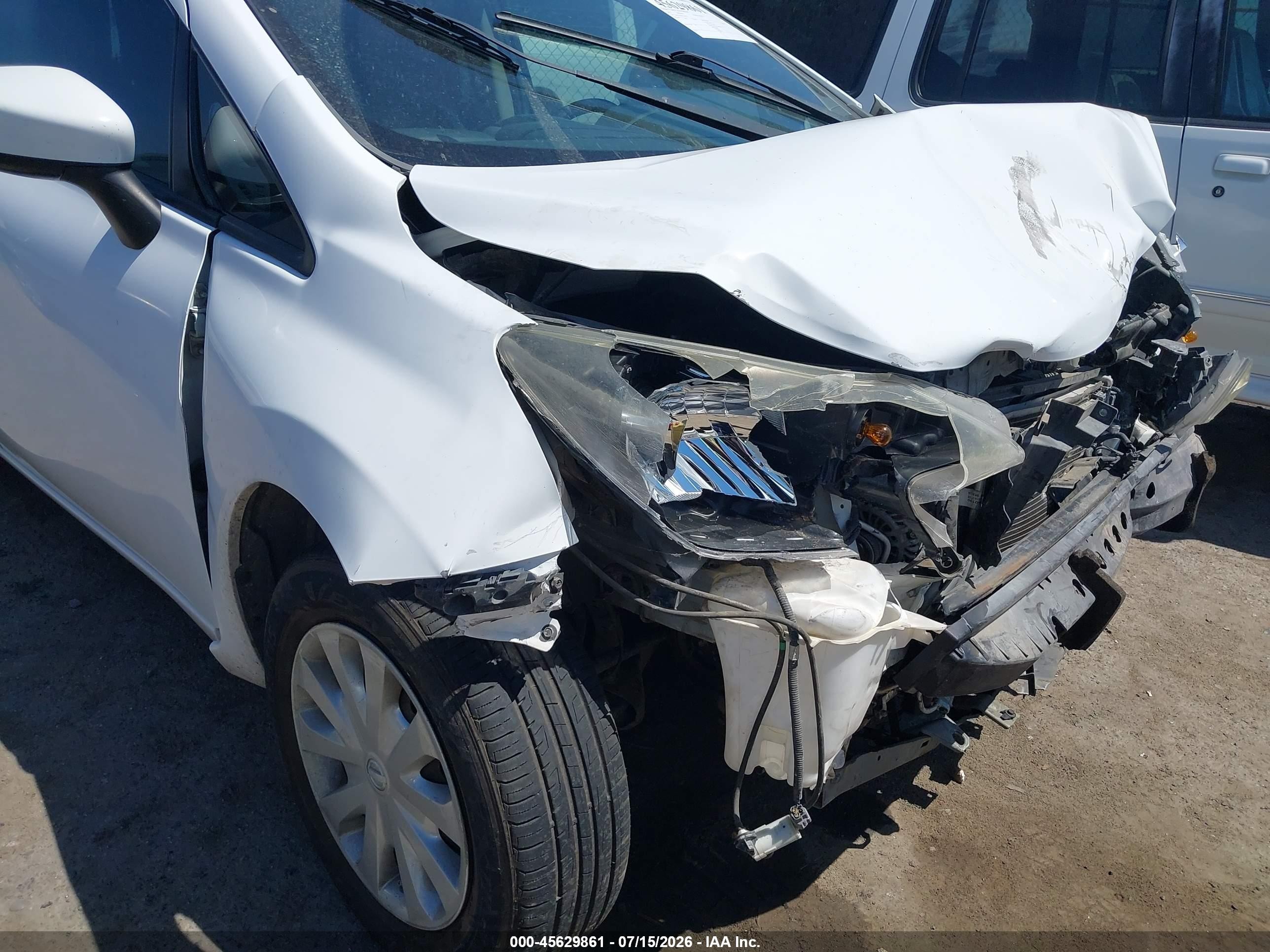 2015 Nissan Versa Note Sv White vin: 3N1CE2CP8FL402270