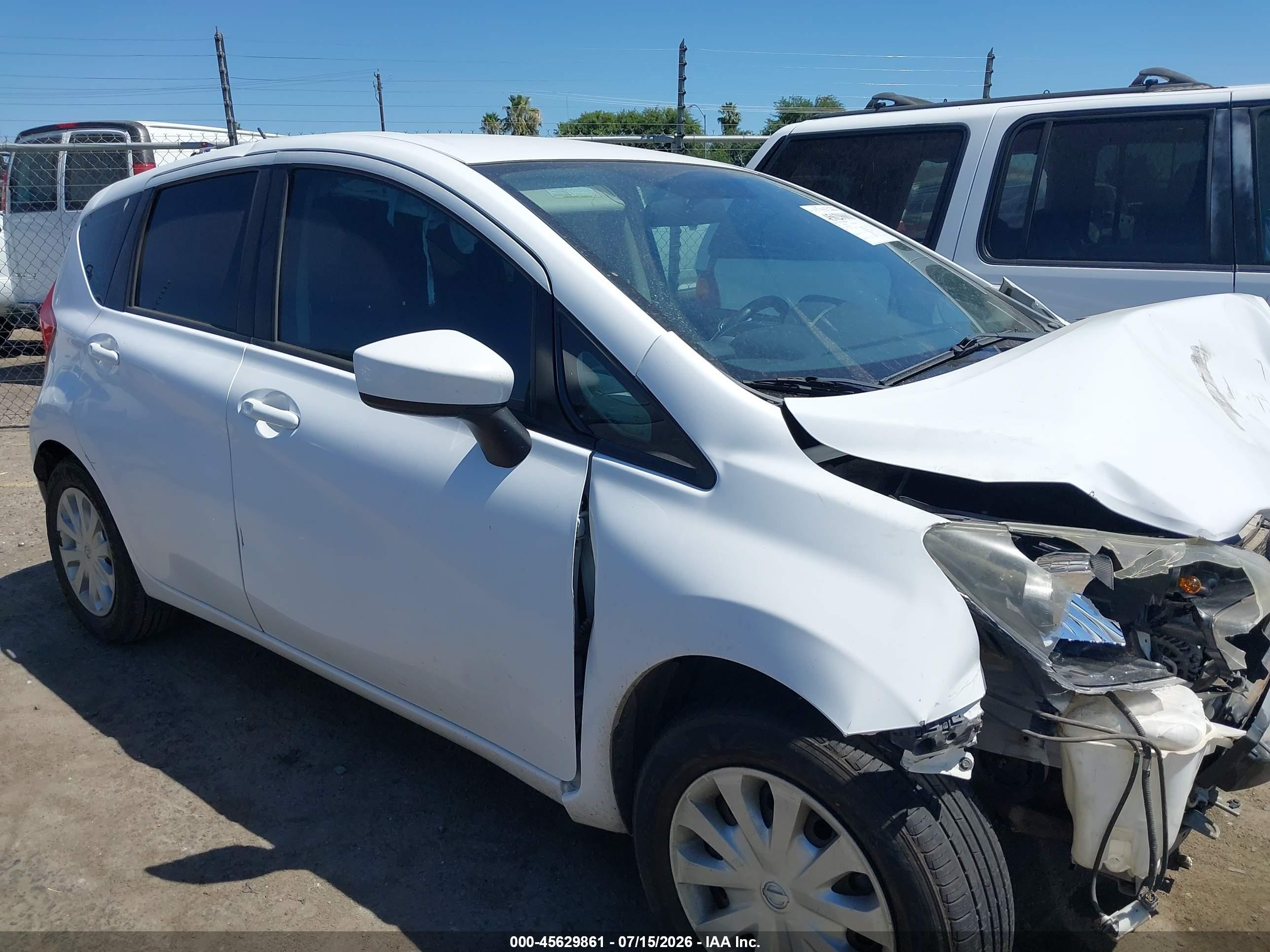 2015 Nissan Versa Note Sv White vin: 3N1CE2CP8FL402270