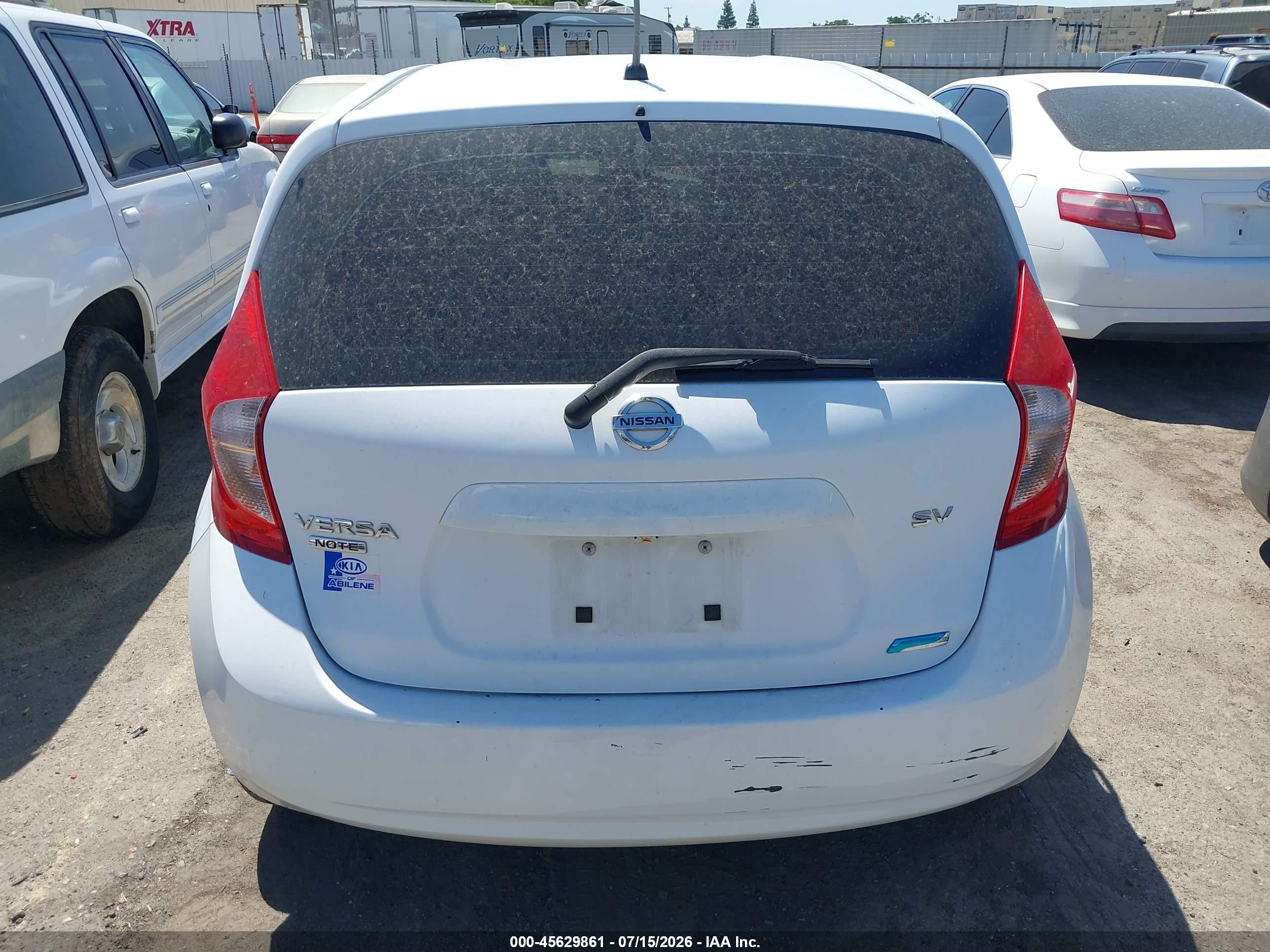 2015 Nissan Versa Note Sv White vin: 3N1CE2CP8FL402270