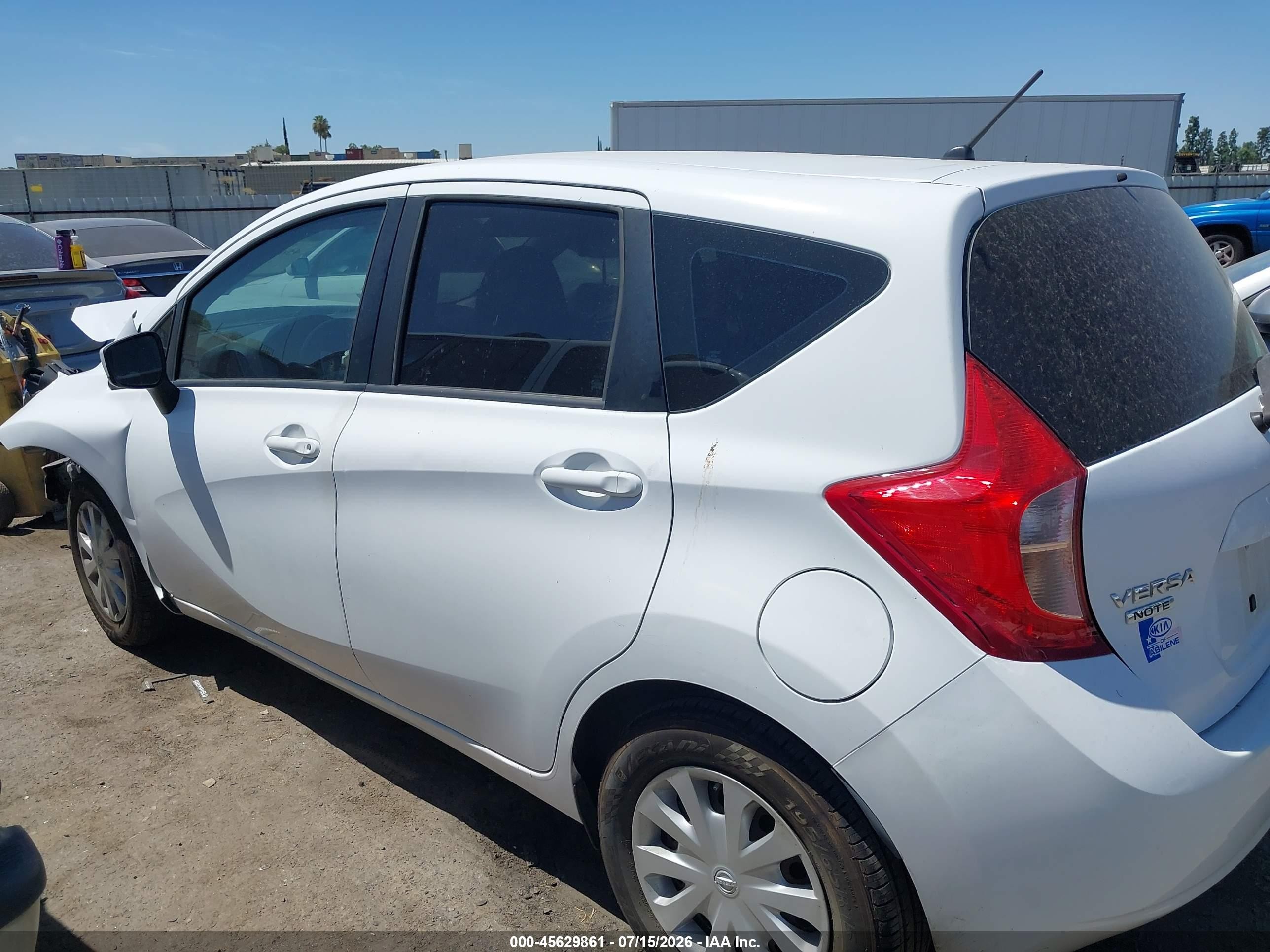 2015 Nissan Versa Note Sv White vin: 3N1CE2CP8FL402270