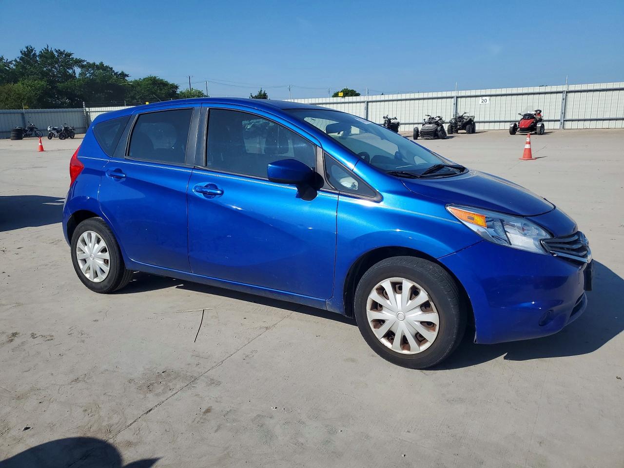 2015 Nissan Versa Note Sv Blue vin: 3N1CE2CP8FL402575