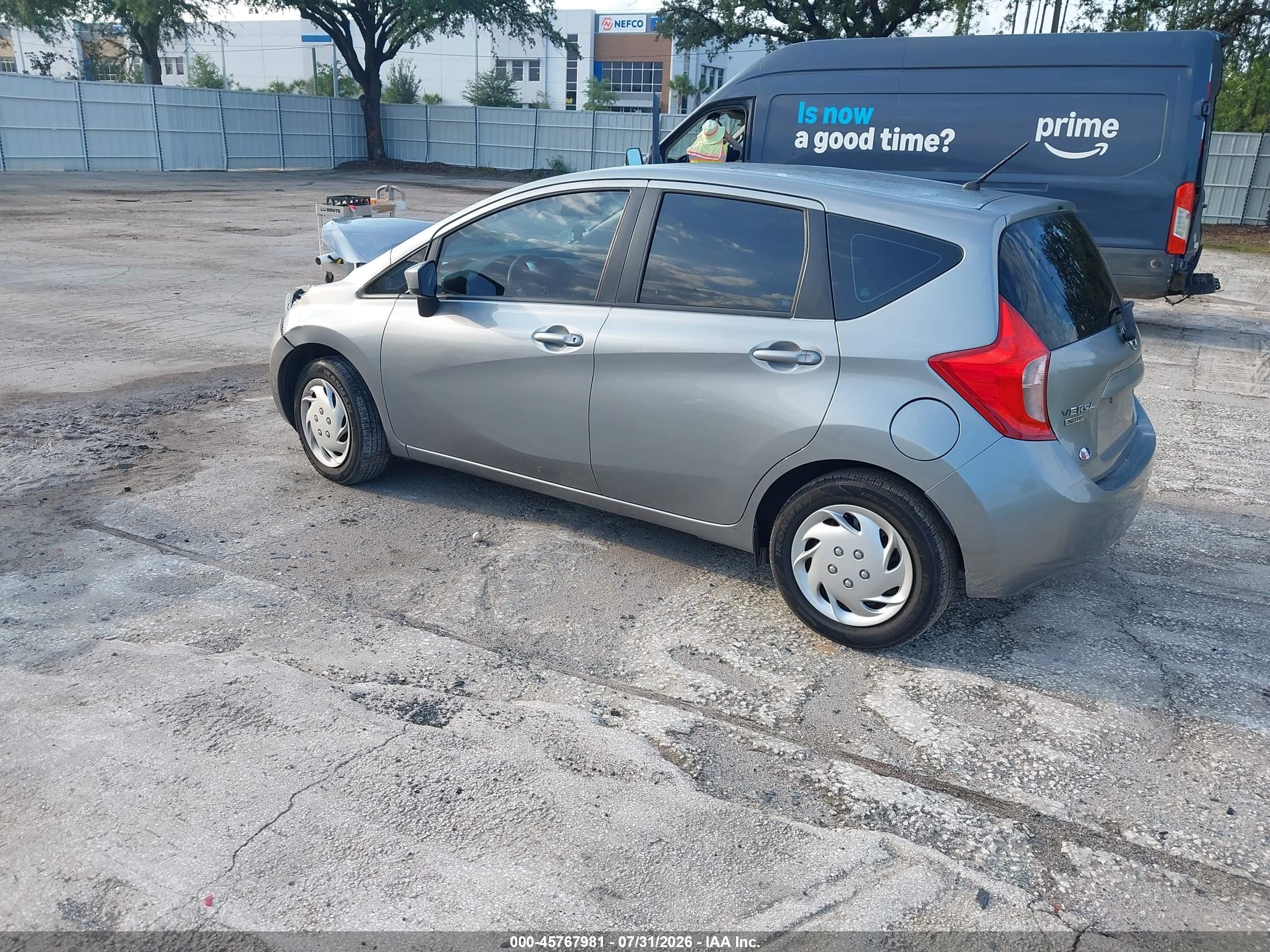 2015 Nissan Versa Note S (sr)/s Plus/sl/sr/sv Gray vin: 3N1CE2CP8FL403533
