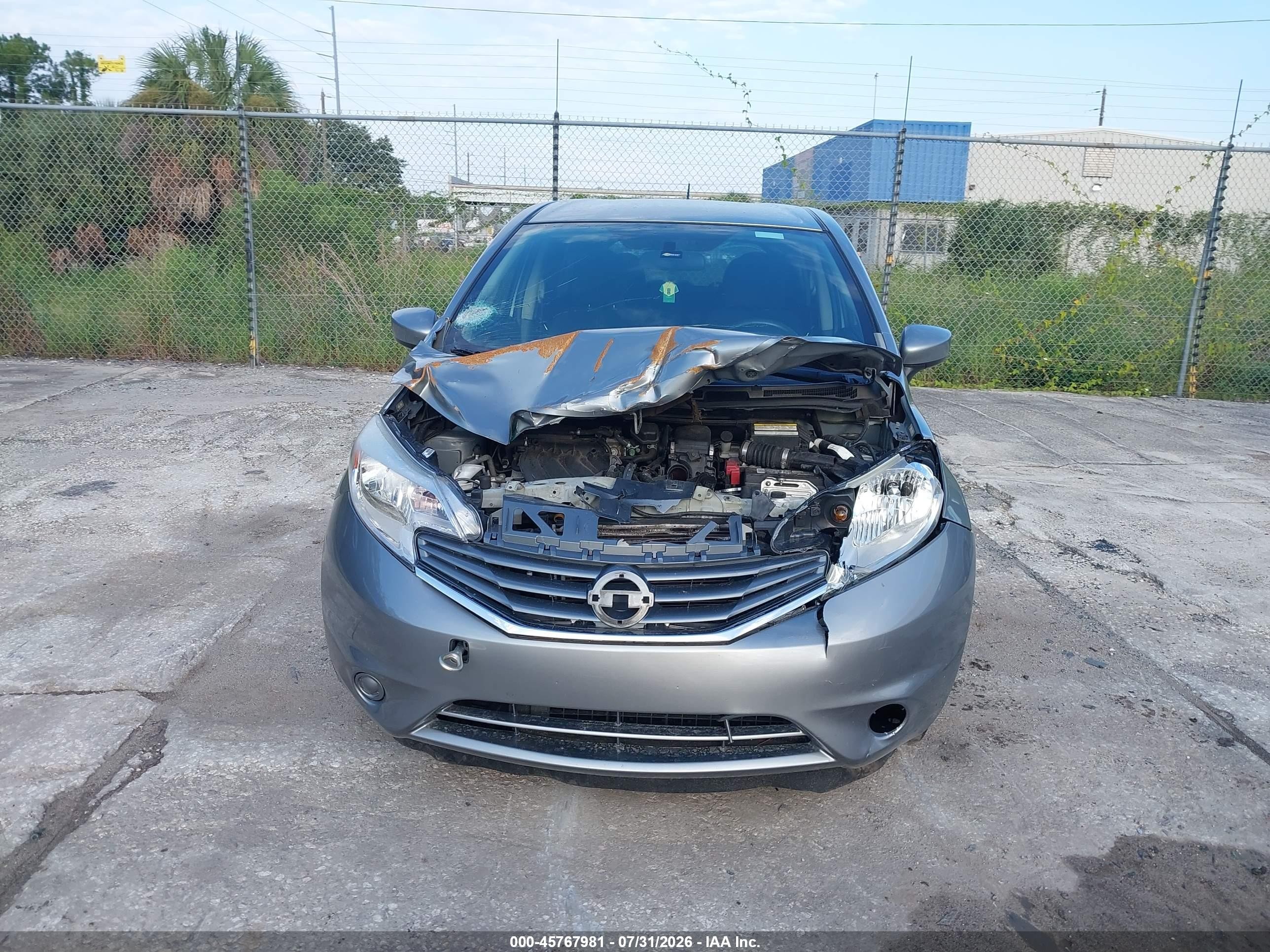 2015 Nissan Versa Note S (sr)/s Plus/sl/sr/sv Gray vin: 3N1CE2CP8FL403533