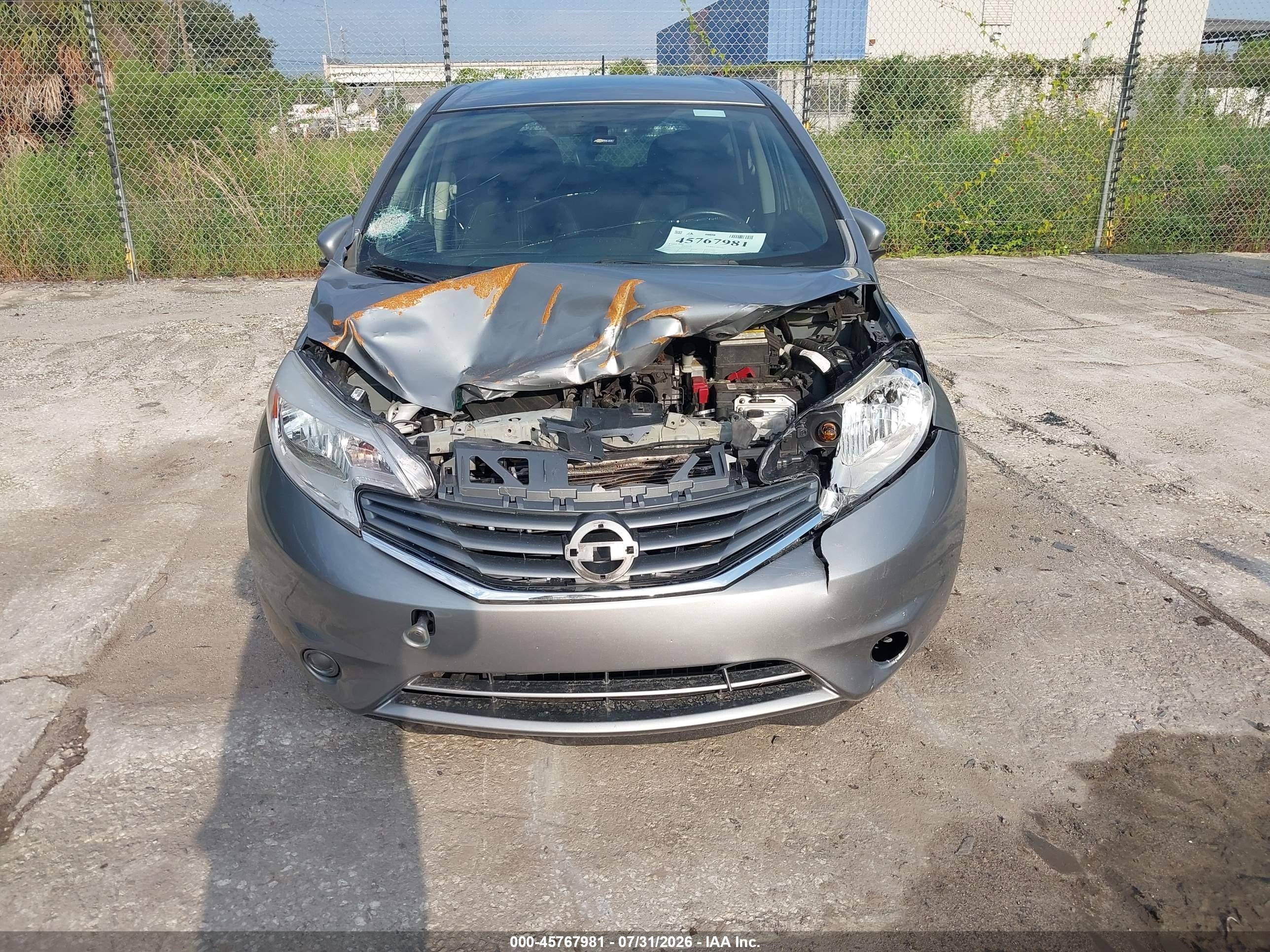 2015 Nissan Versa Note S (sr)/s Plus/sl/sr/sv Gray vin: 3N1CE2CP8FL403533
