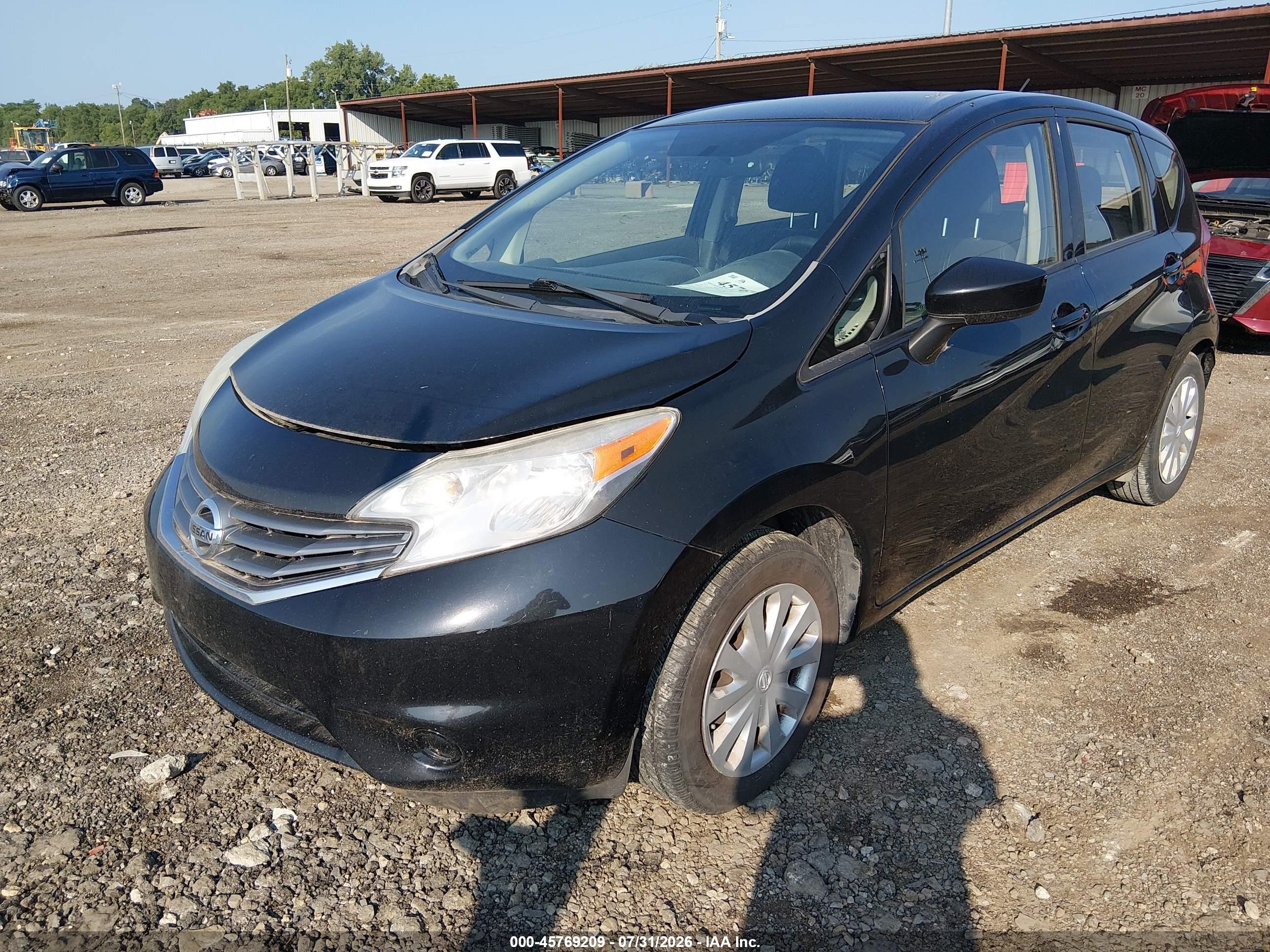 2015 Nissan Versa Note S (sr)/s Plus/sl/sr/sv Black vin: 3N1CE2CP8FL408165