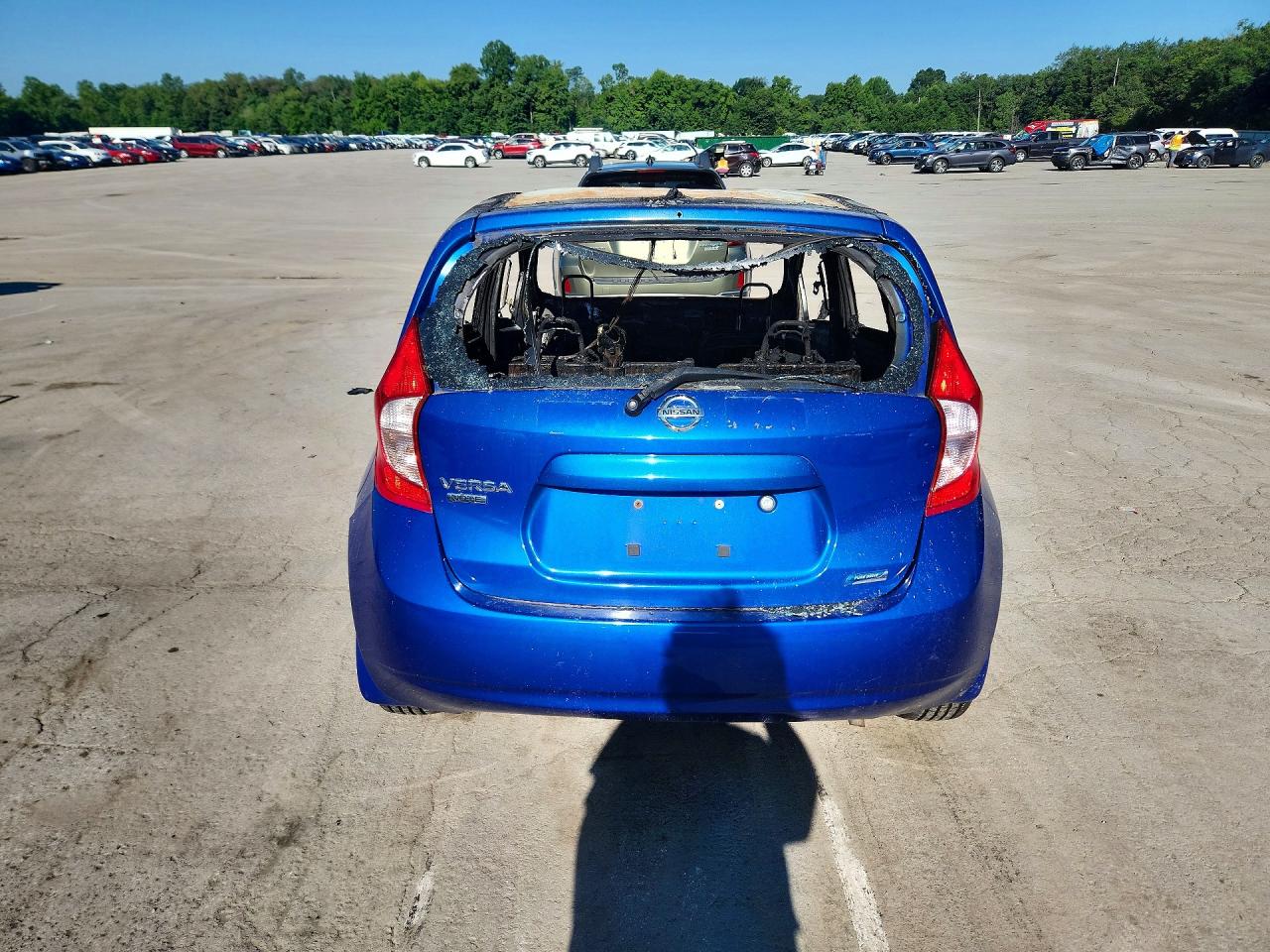 2015 Nissan Versa Note S Blue vin: 3N1CE2CP8FL412300