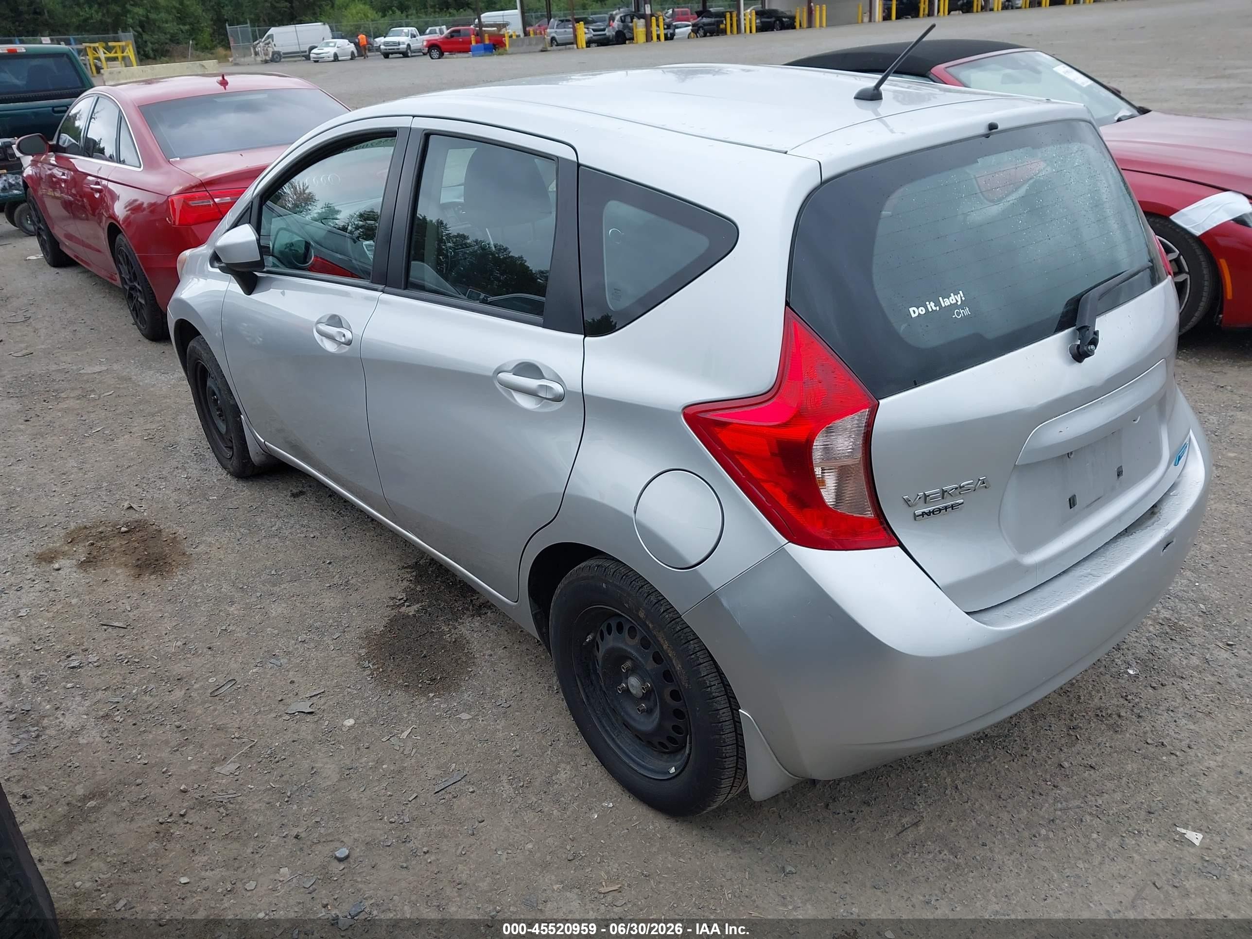 2015 Nissan Versa Note S (sr)/s Plus/sl/sr/sv Серебряный vin: 3N1CE2CP8FL416699